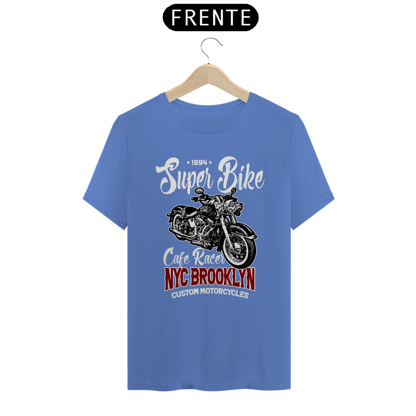 CAFÉ RACER CUSTOM MOTORCYCLES T-SHIRT ESTONADA
