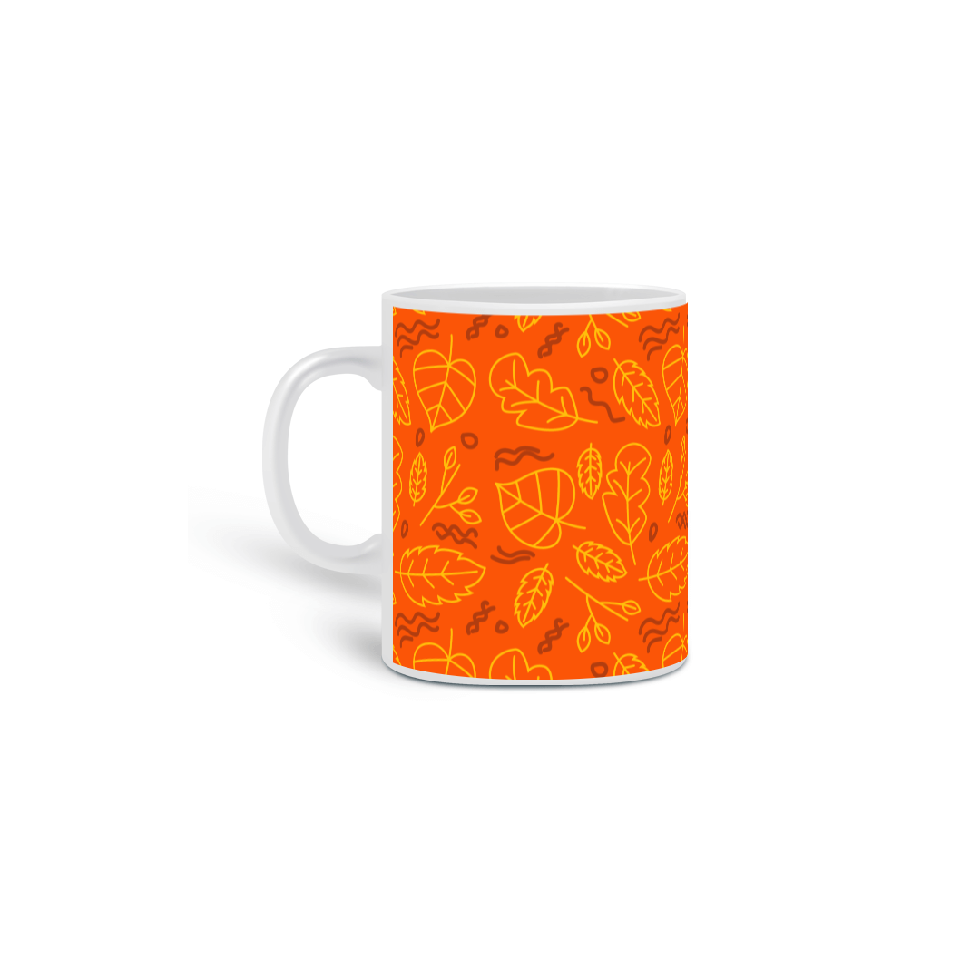 FOLHAS LARANJAS PATTERNECA