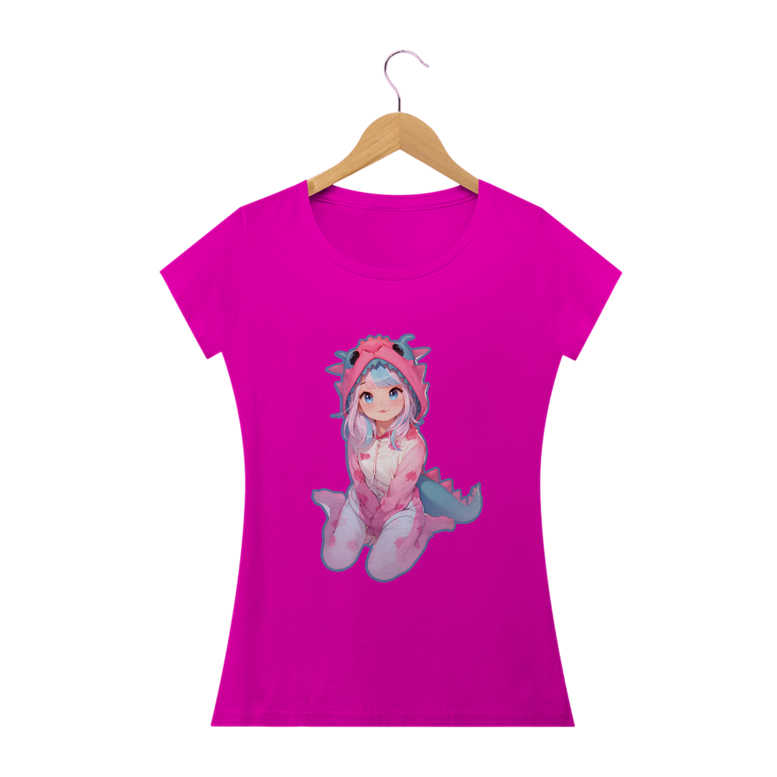 PIJAMINHA ROSA BABY LONG FEMININA