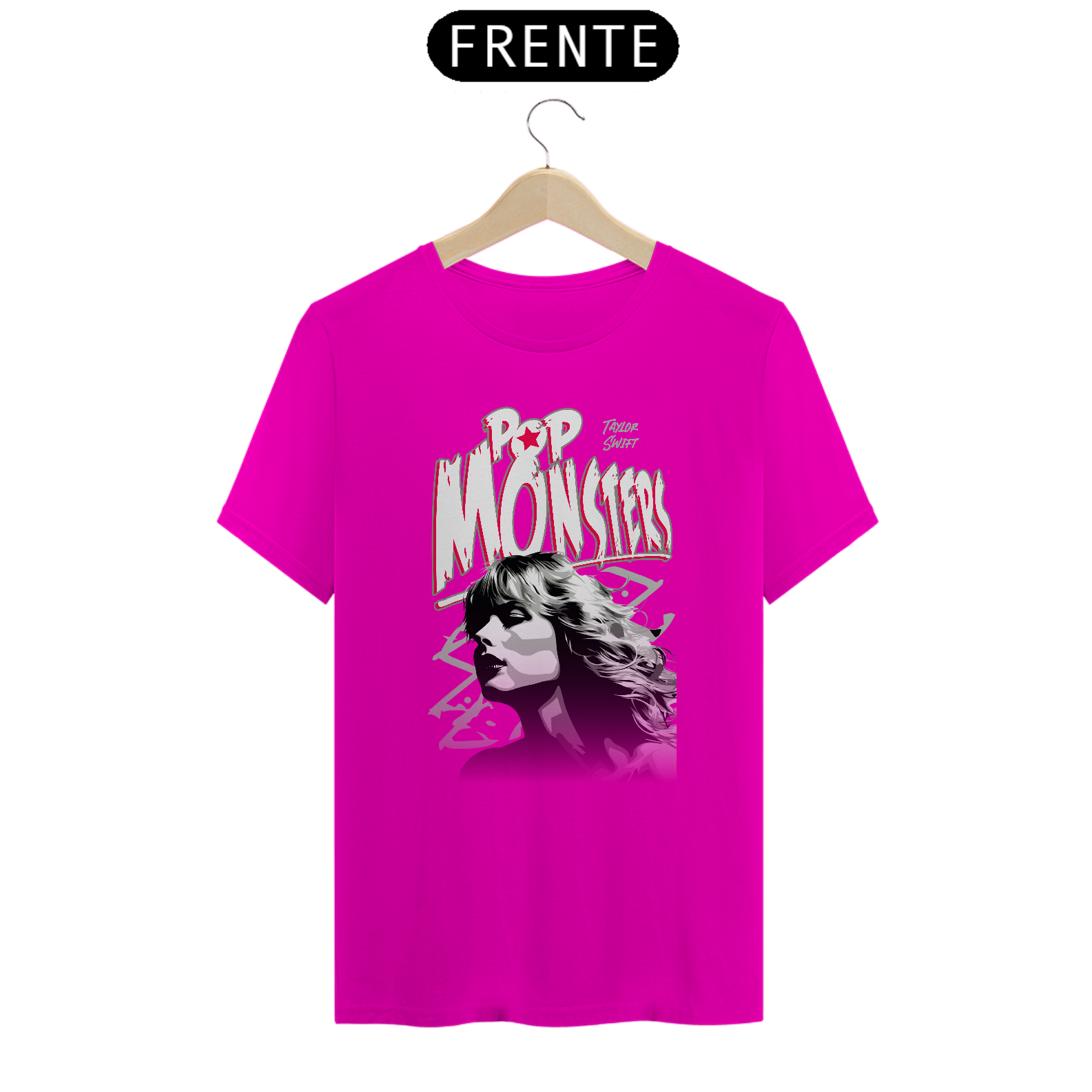 TAYLOR SWIFT COLEÇÃO POP MONSTERS T-SHIRT CLASSIC