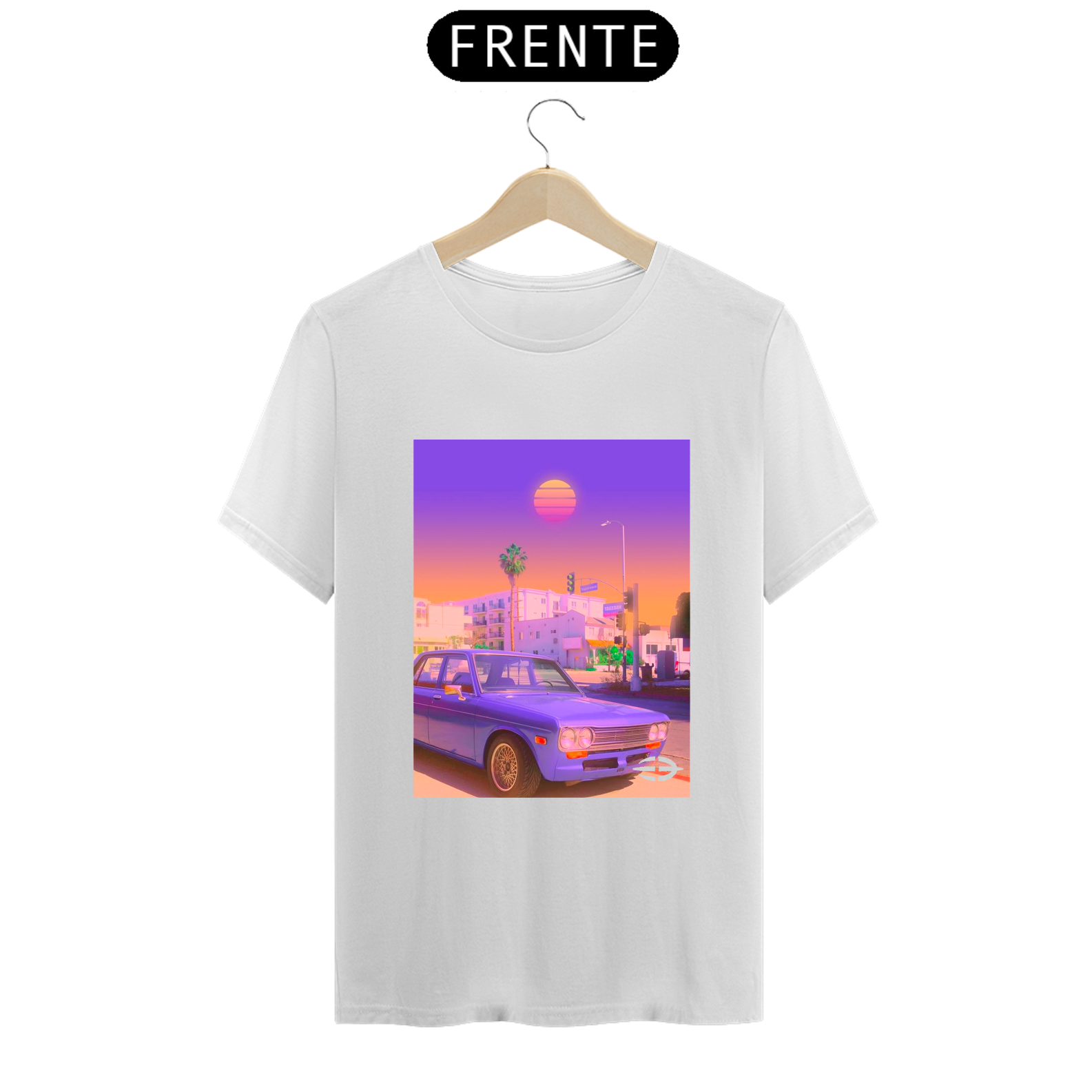 Camiseta Unissex Miami Sunset - Atena™