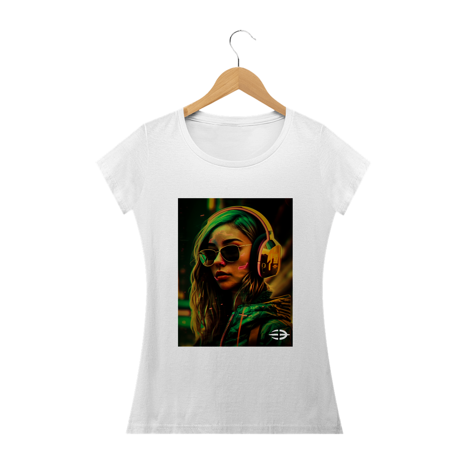 Camiseta Feminina Cyberwoman - Atena™