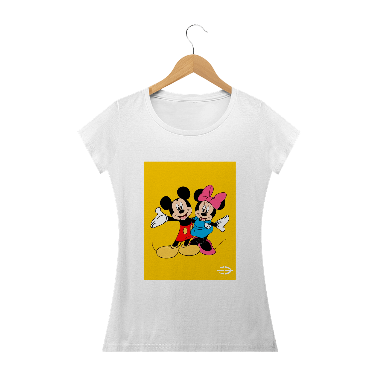 Camiseta Feminina Mickey e Minnie - Atena™