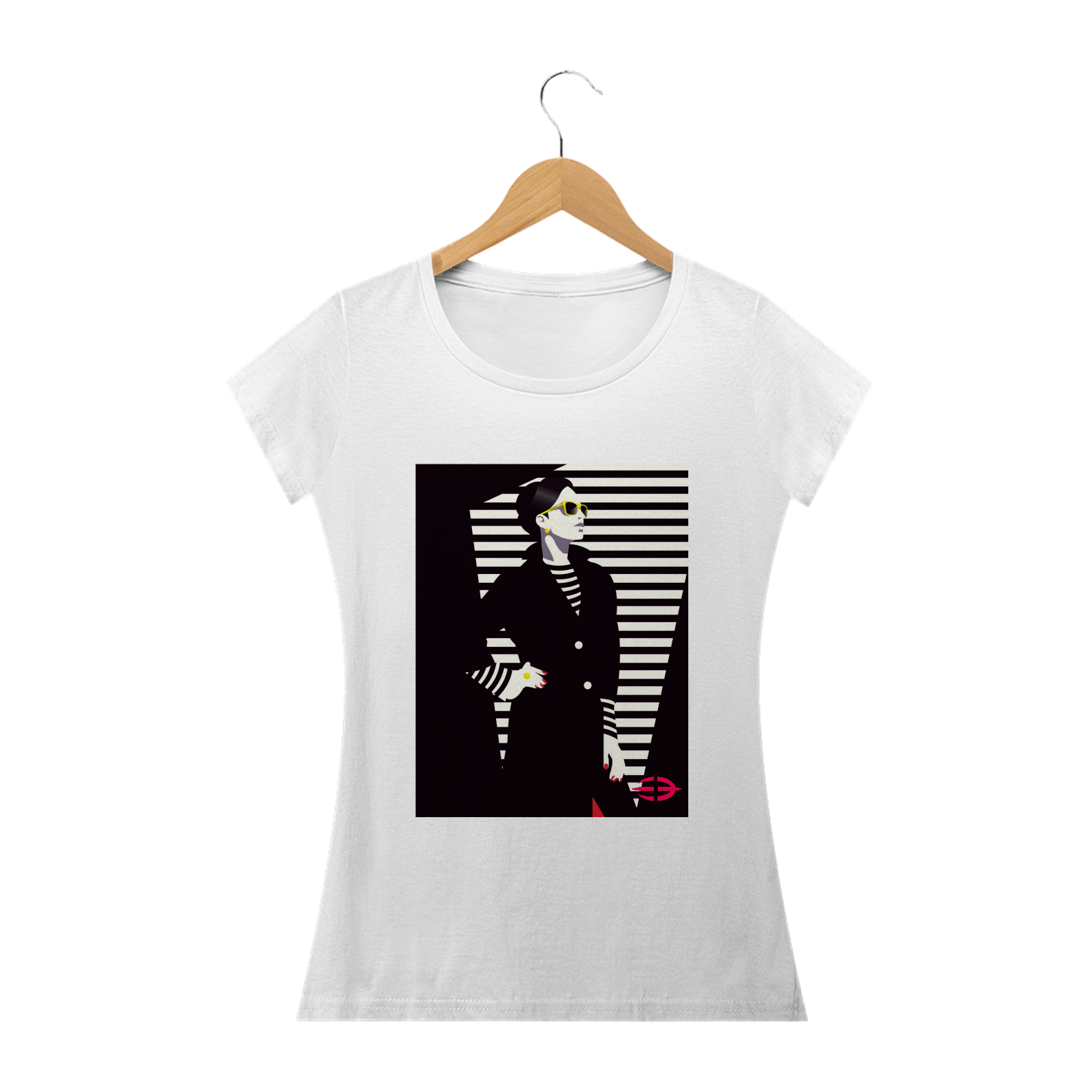 Camiseta Feminina Woman B&W - Atena™