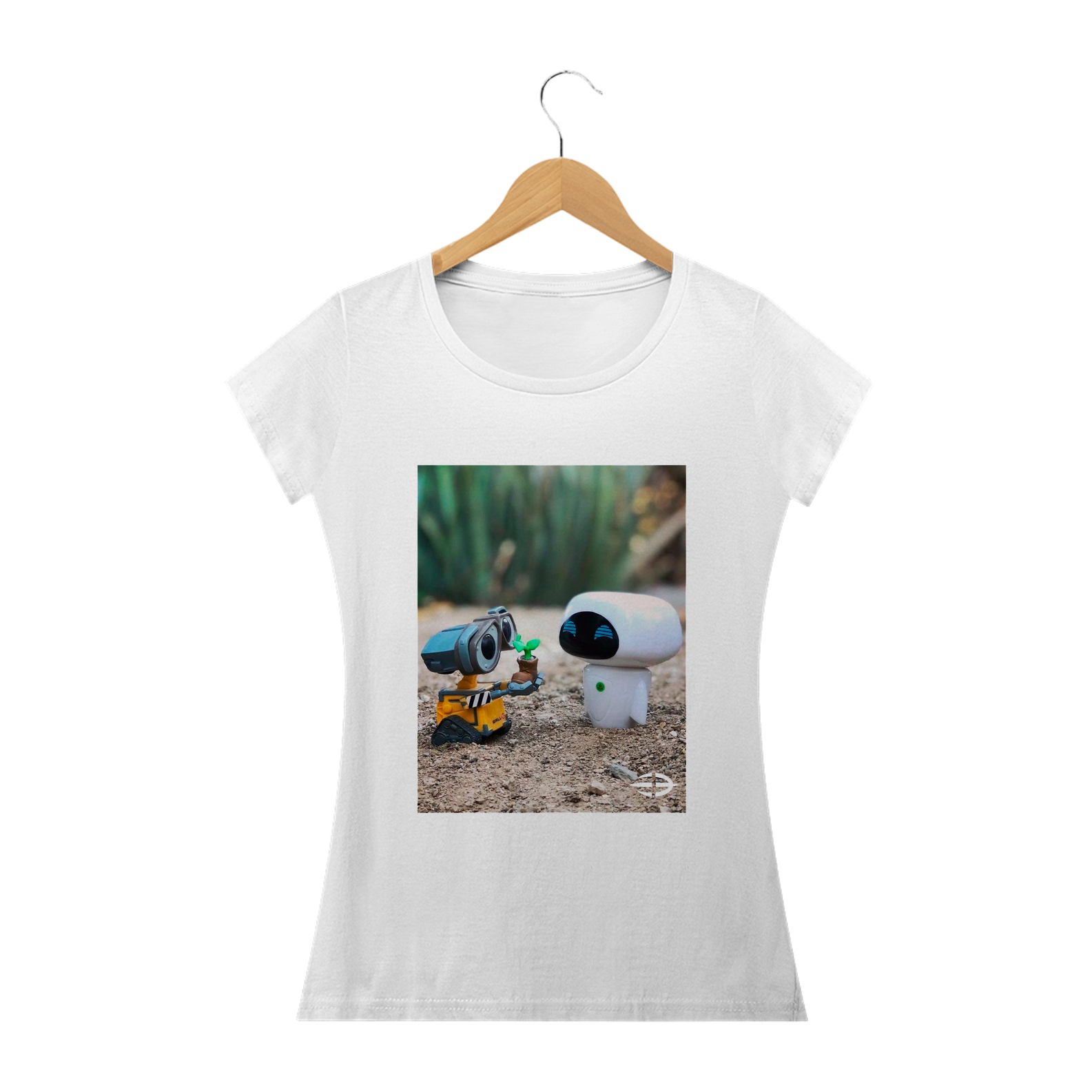 Camiseta Feminina Wall-E and Eva - Atena™