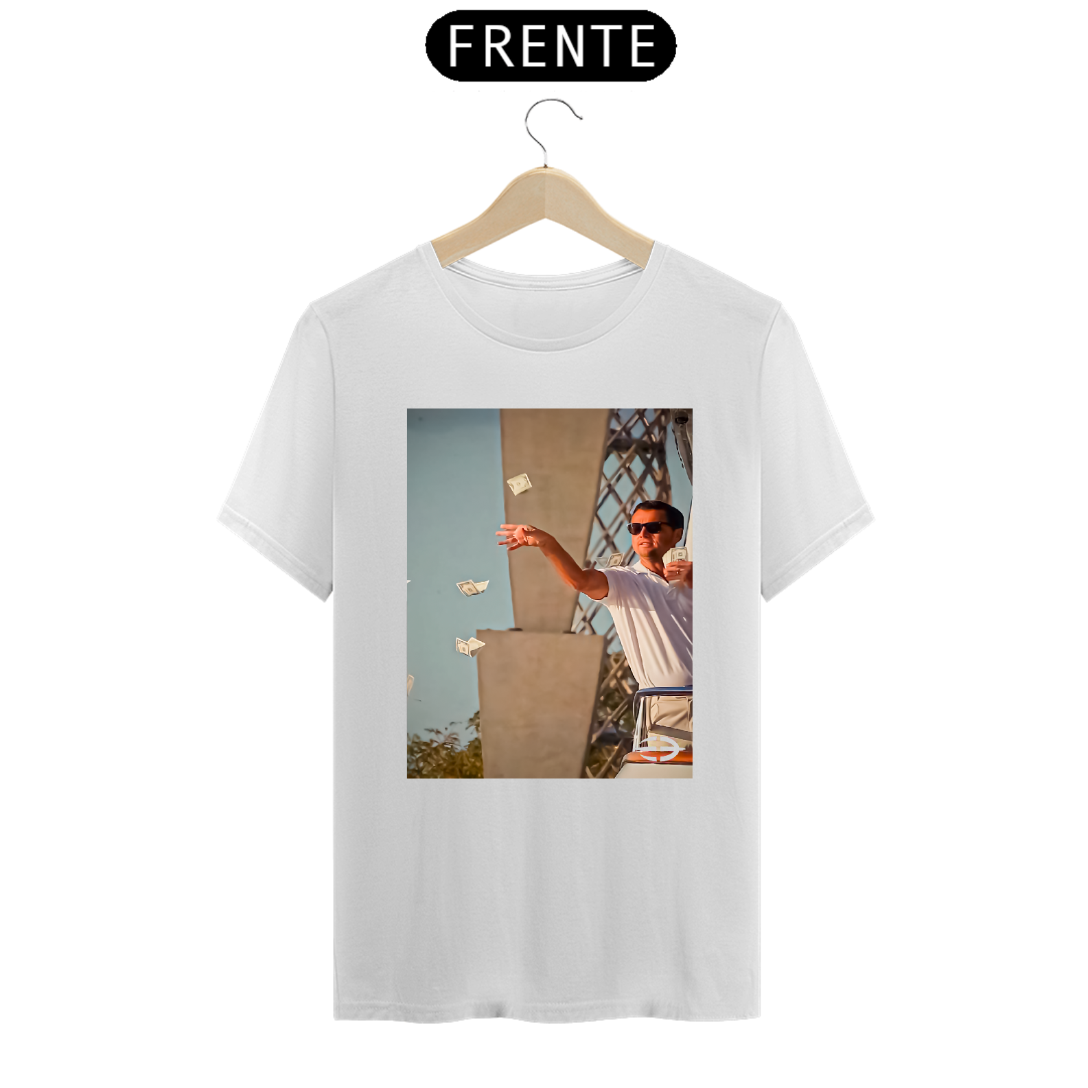 Camiseta Masculina Lobo de Wall Street - Atena™