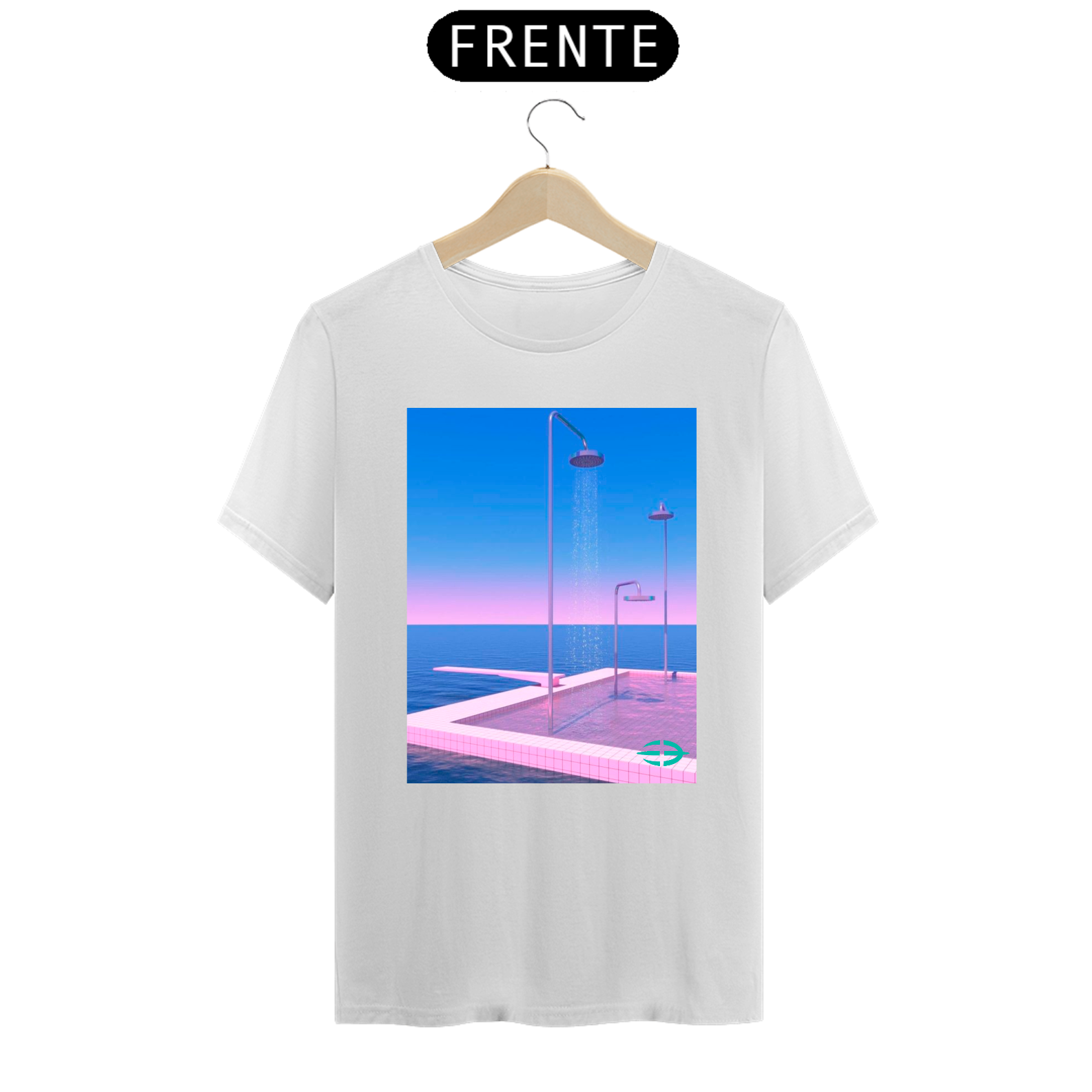 Camiseta Masculina Dystopic Showers - Atena™