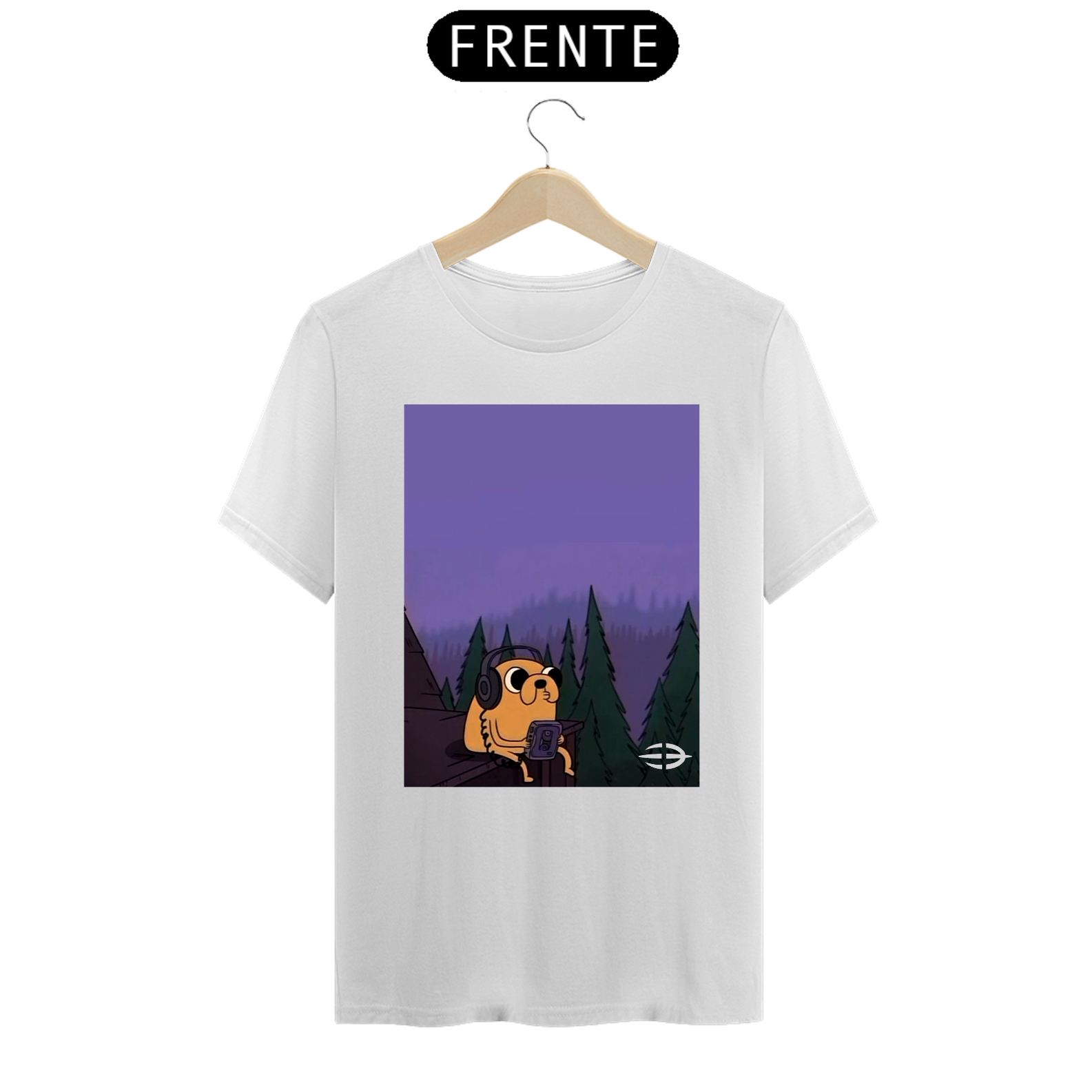 Nome do produto: Camiseta Masculina Jake Chilling in The Forest - Atena™