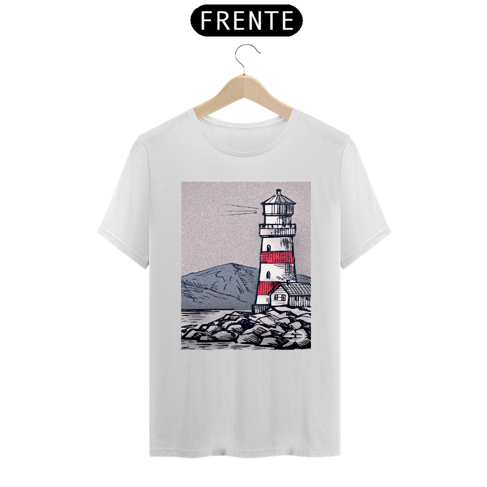 Camiseta Masculina Farol - Atena™