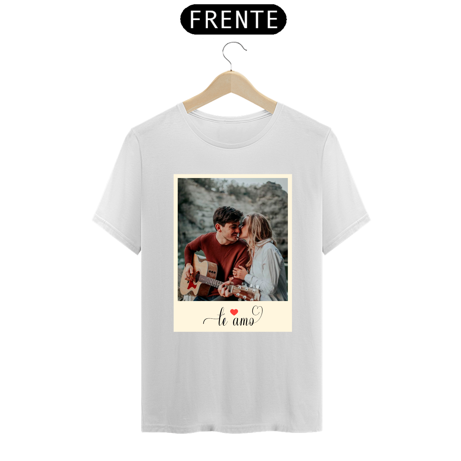 Camiseta Unissex Te Amo (1 Foto) - Atena™