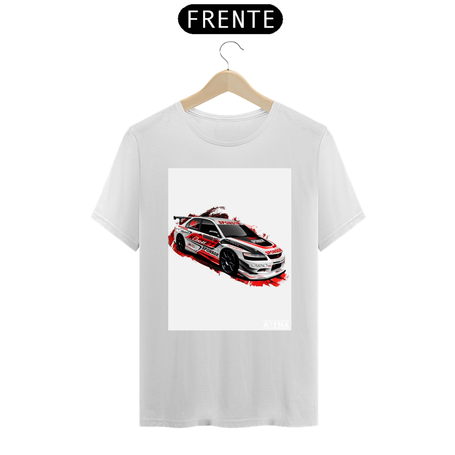 Camiseta Masculina Mtsubishi Lancer Evolution - Atena™