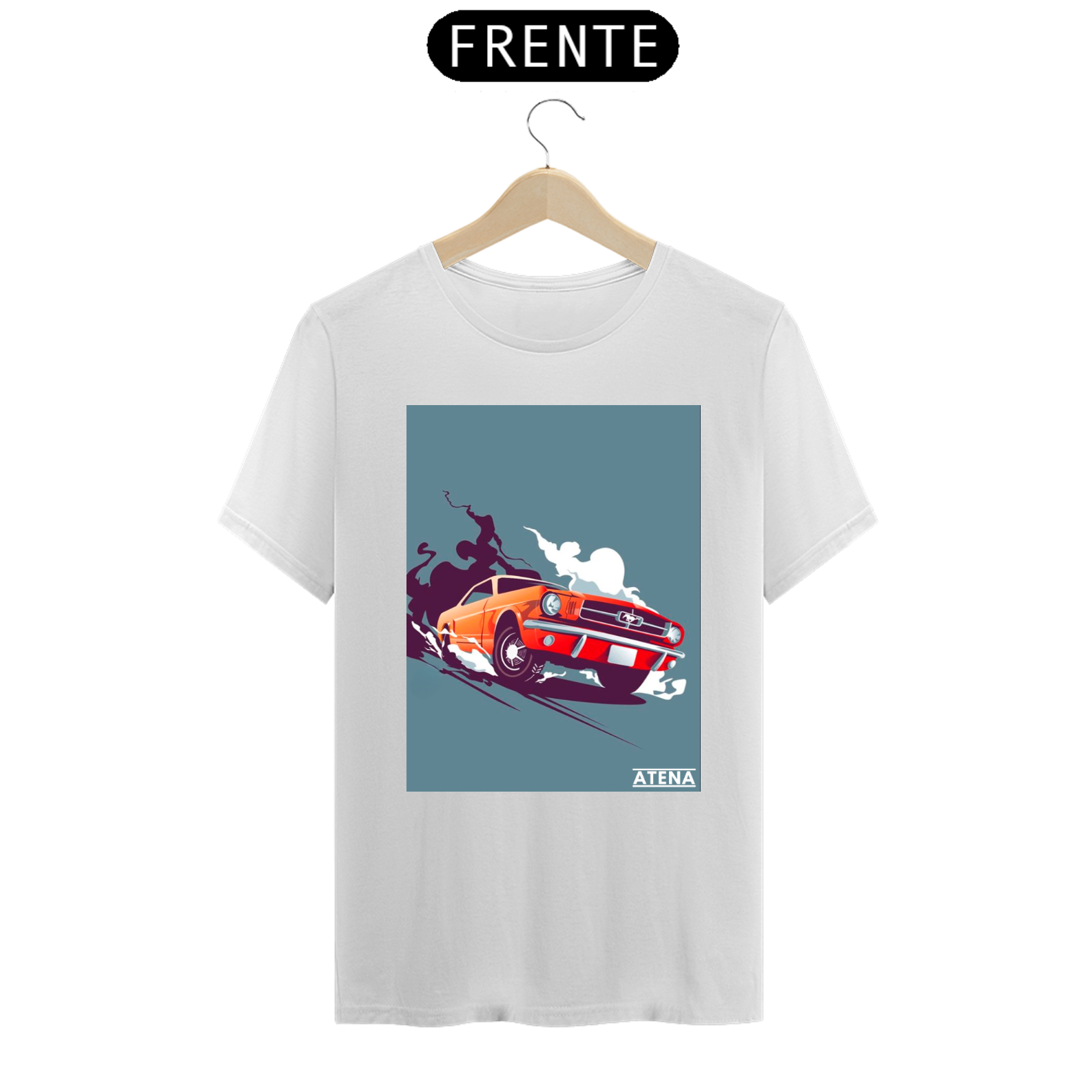 Camiseta Masculina Mustang - Atena™