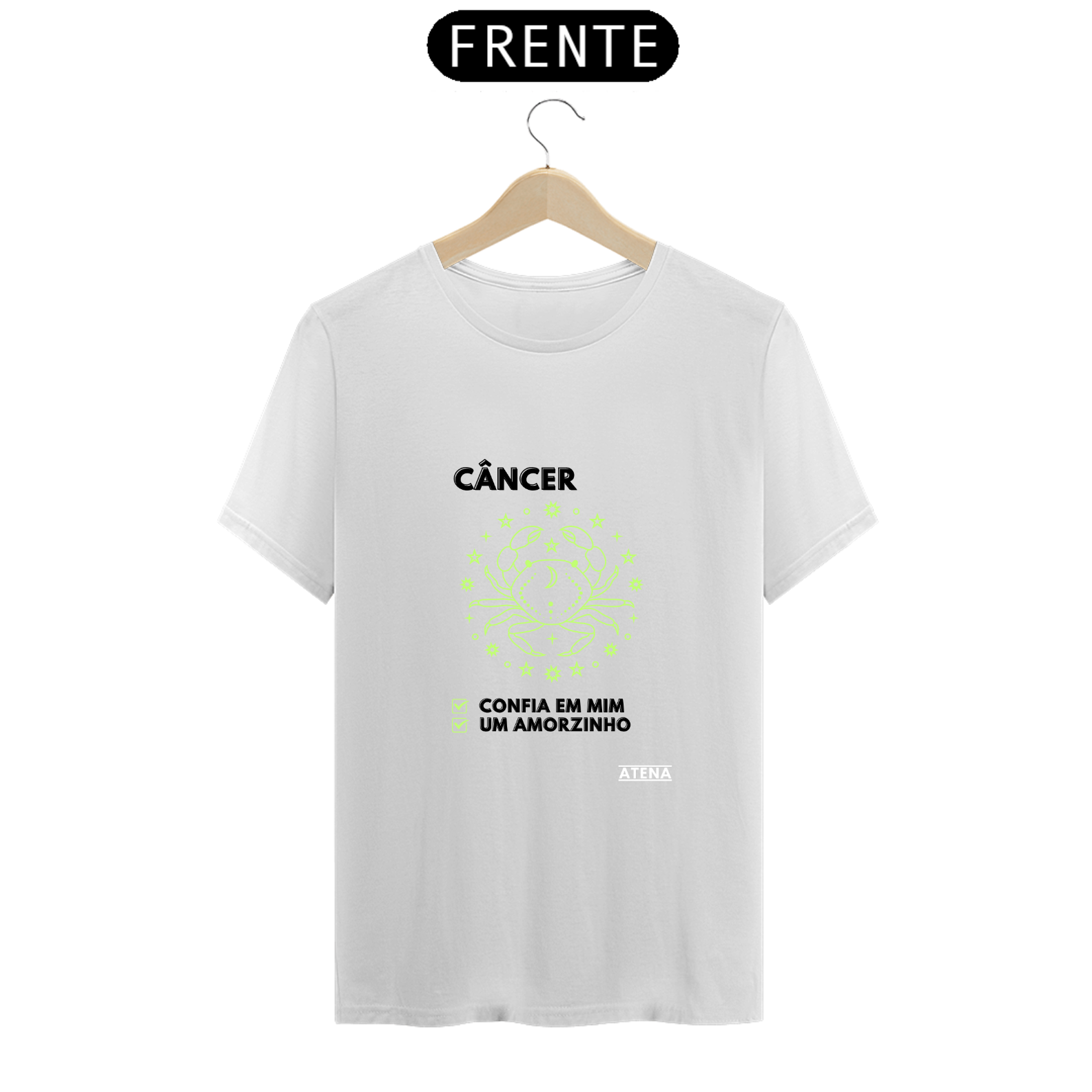 Camiseta Unissex Signo Cancer - Atena™ 