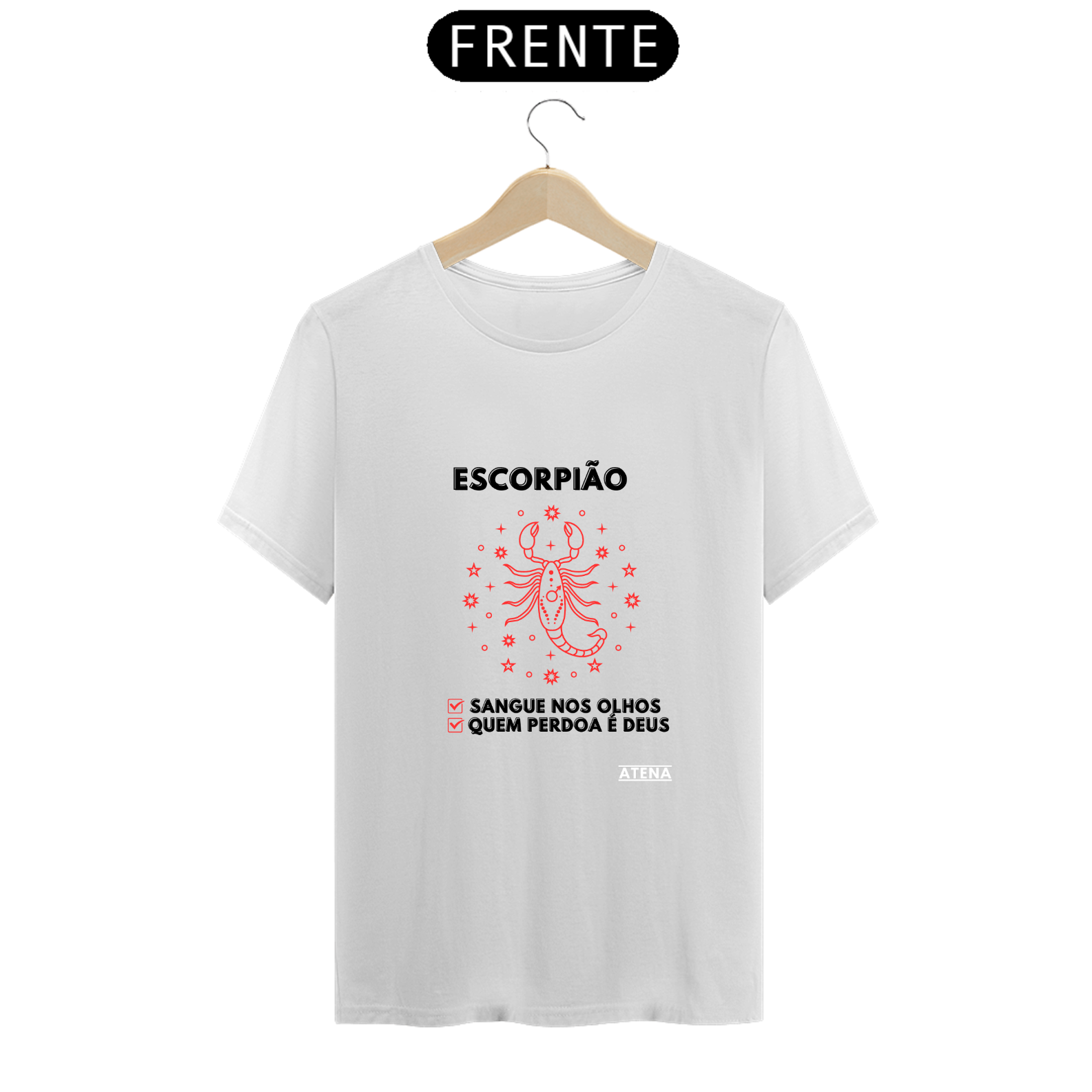 Camiseta Unissex Signo Escorpião - Atena™ 