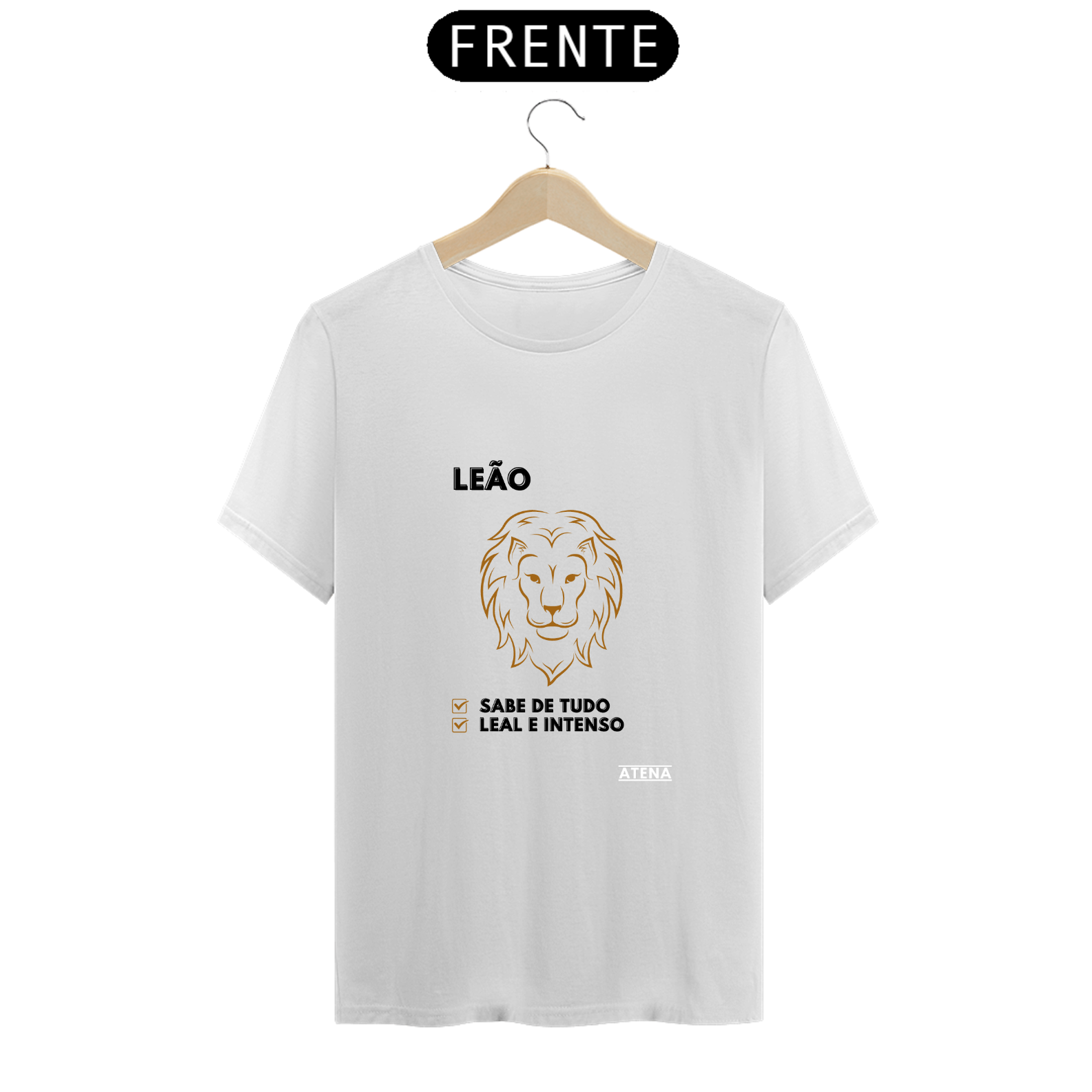 Camiseta Unissex Signo Leão - Atena™ 