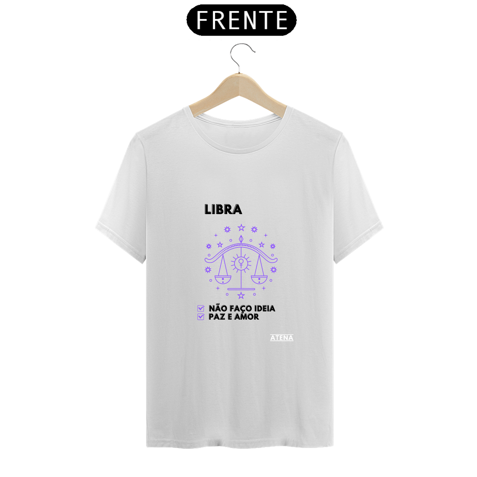 Camiseta Unissex Signo Libra - Atena™ 