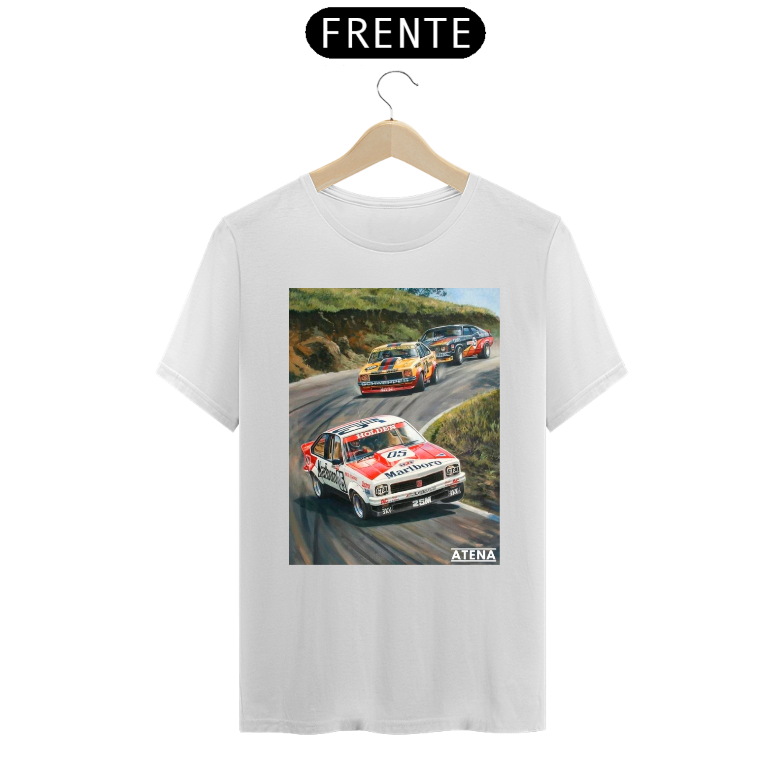 Camiseta Masculina Muscle Cars - Atena™