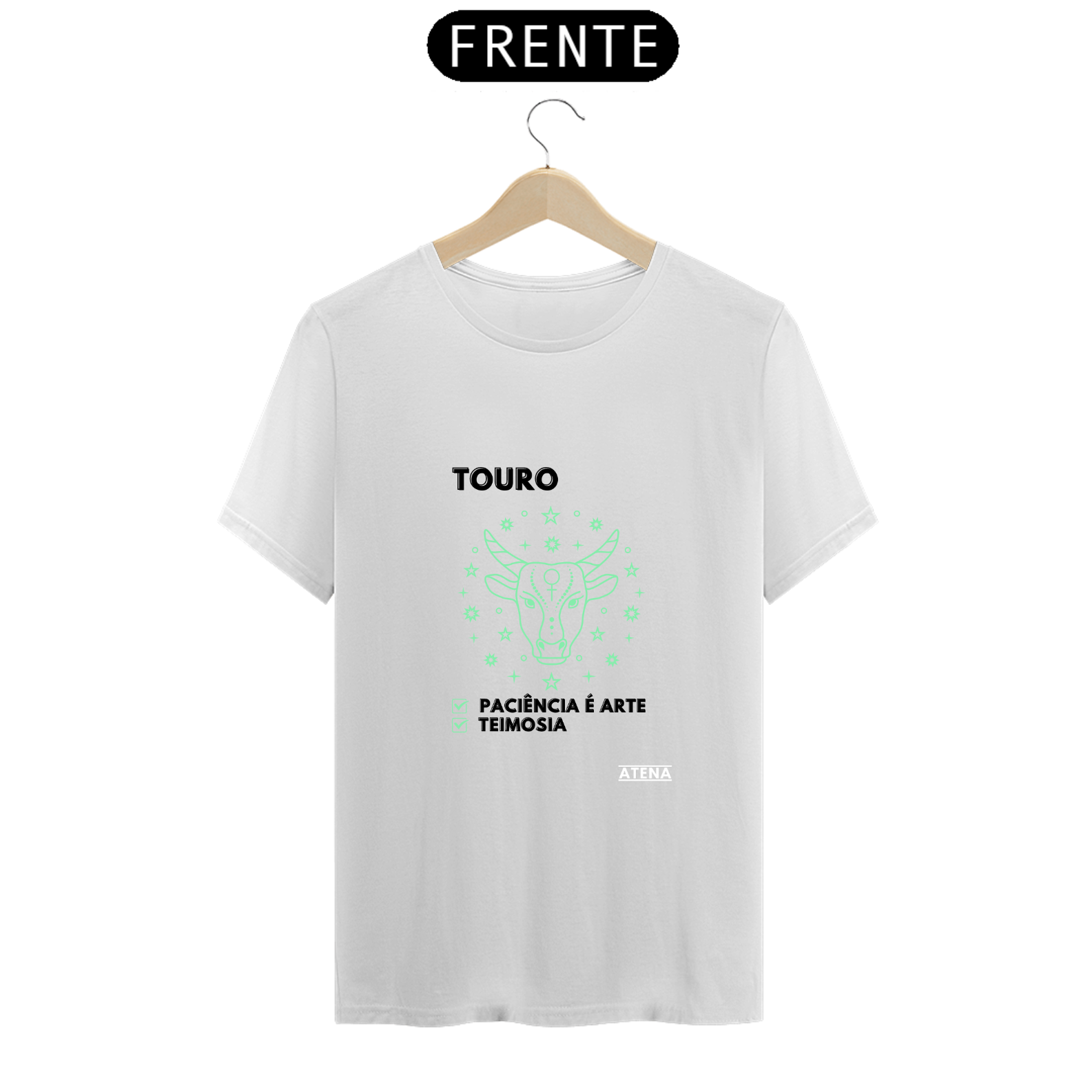 Camiseta Unissex Signo Touro - Atena™ 