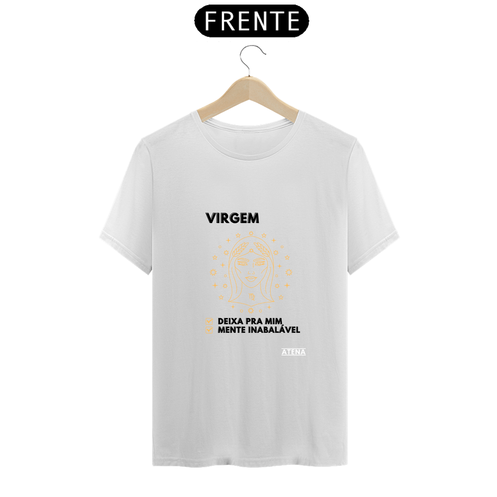 Camiseta Unissex Signo Virgem - Atena™ 