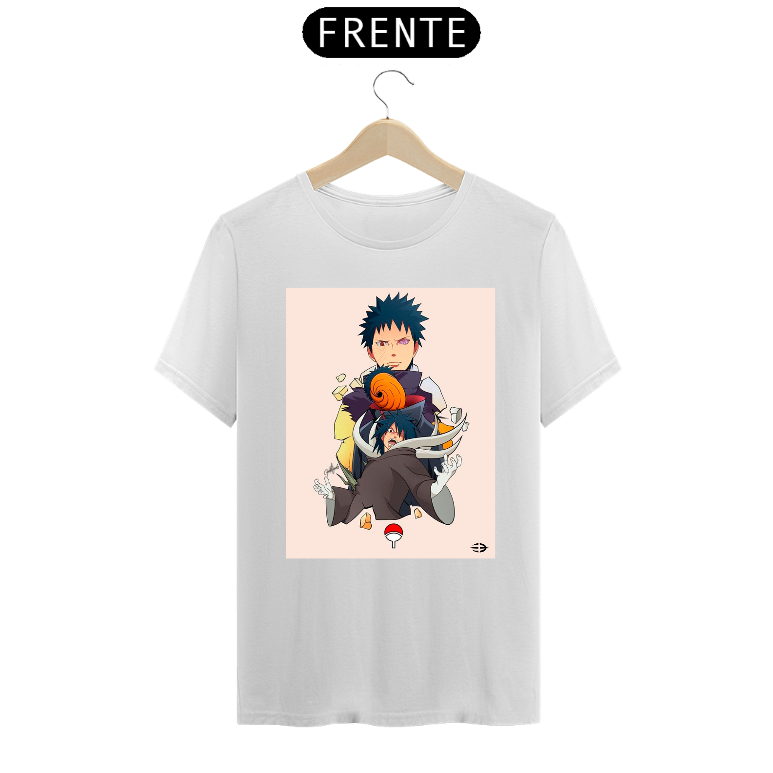 Camiseta Masculina Obito Uchicha - Atena™