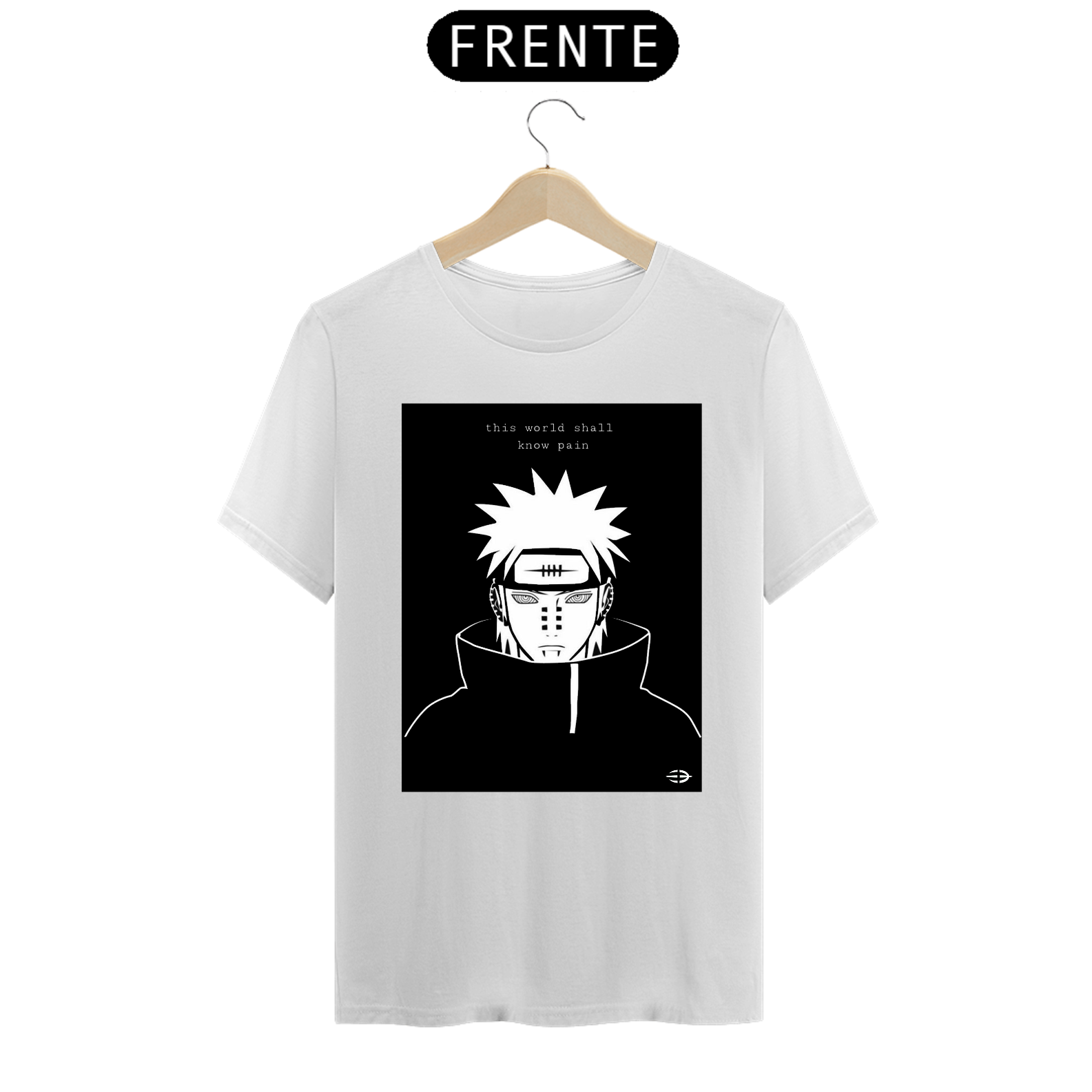 Camiseta Masculina Naruto Black&White - Atena™