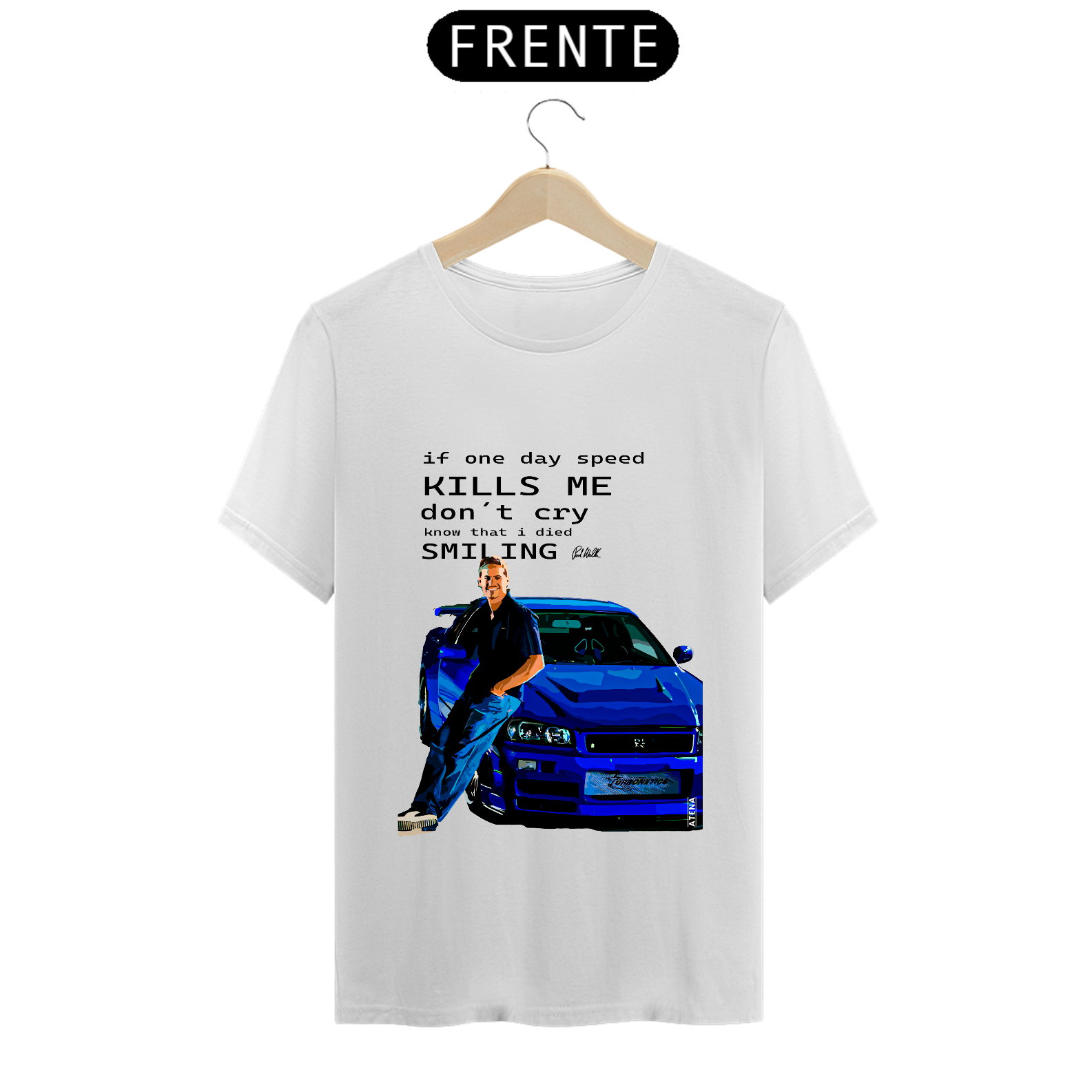 Camiseta Preta Unissex 