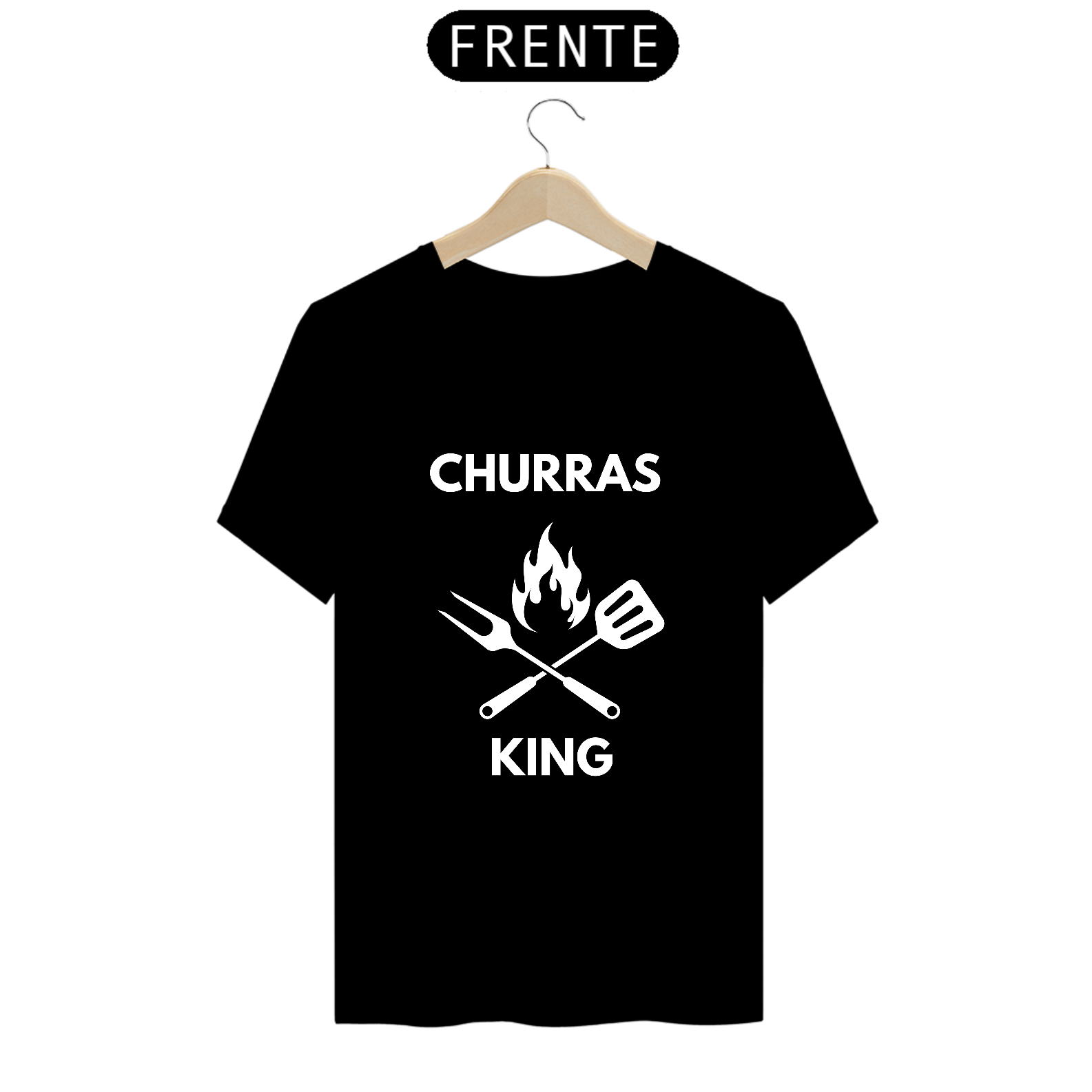 Camiseta Unissex Churras King - Atena™