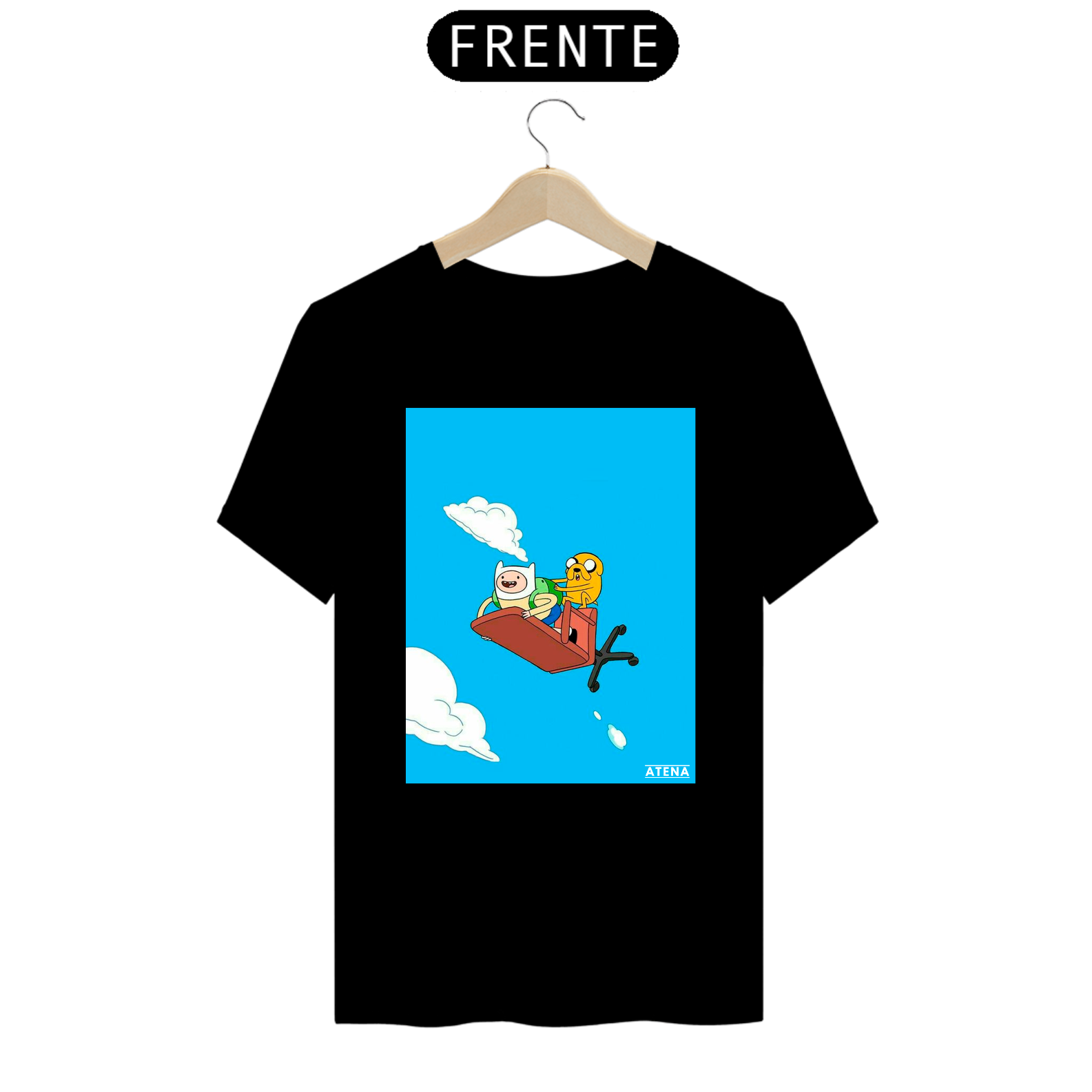 Camiseta Prime Masculina Hora de Aventura - Atena™