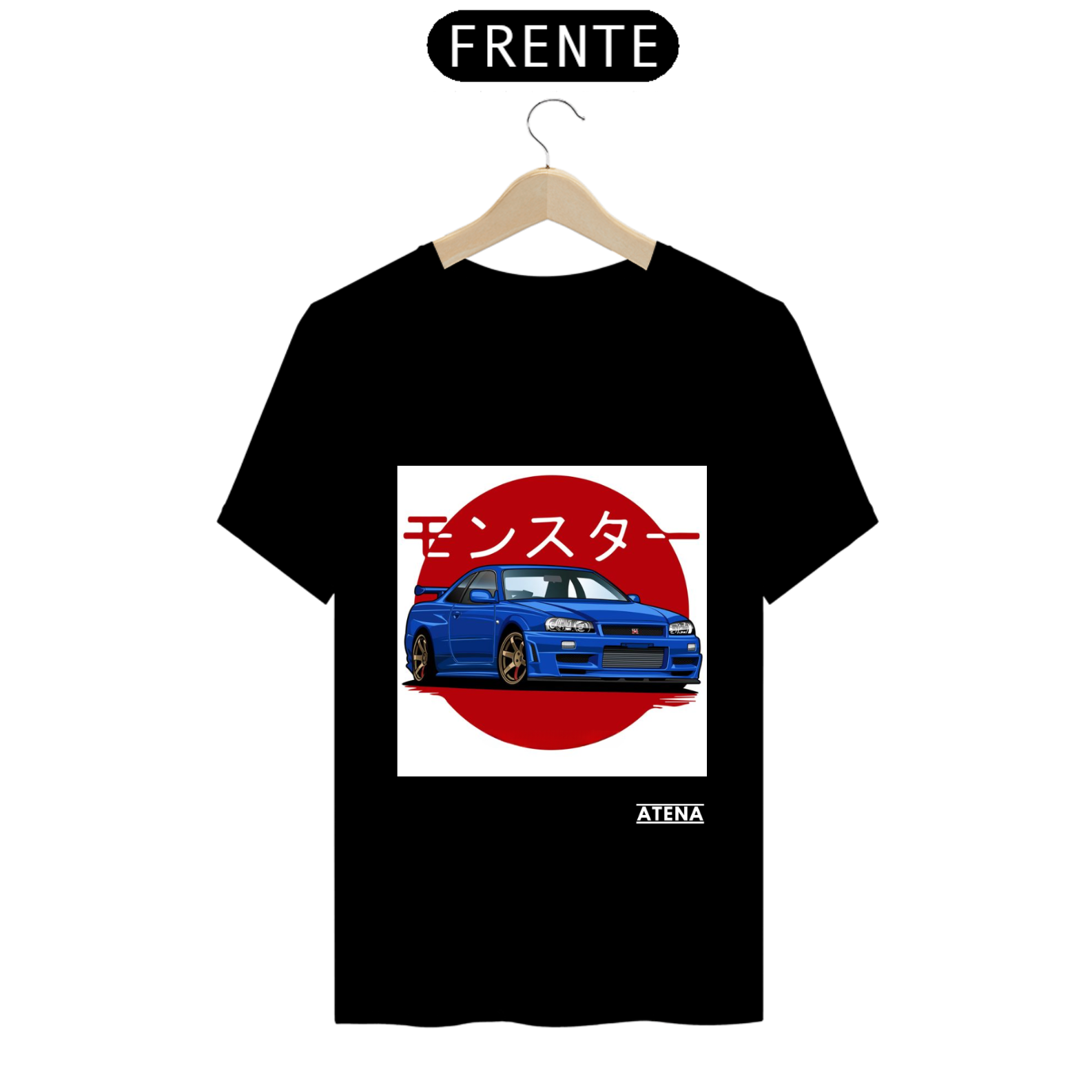 Camiseta Masculina Nissan GTR R34 - Atena™