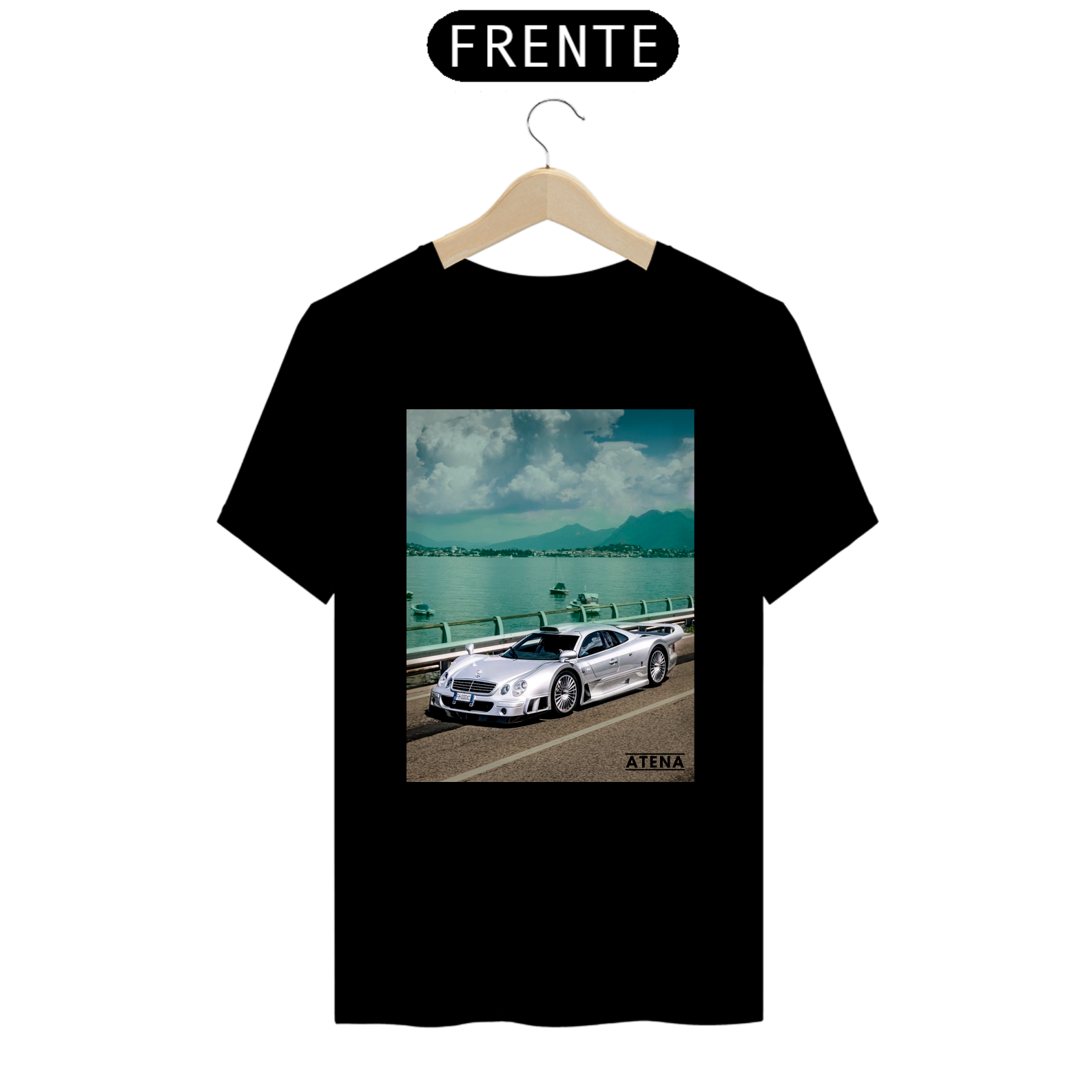 Camiseta Masculina Prime Mercedes-Benz CLK GTR - Atena™