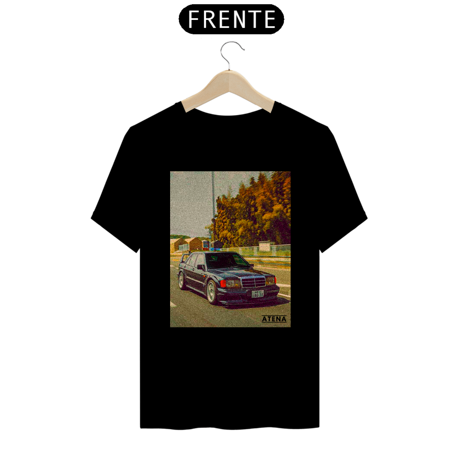 Camiseta Prime Masculina 1987 Mercedes-Benz 190 EVO - Atena™