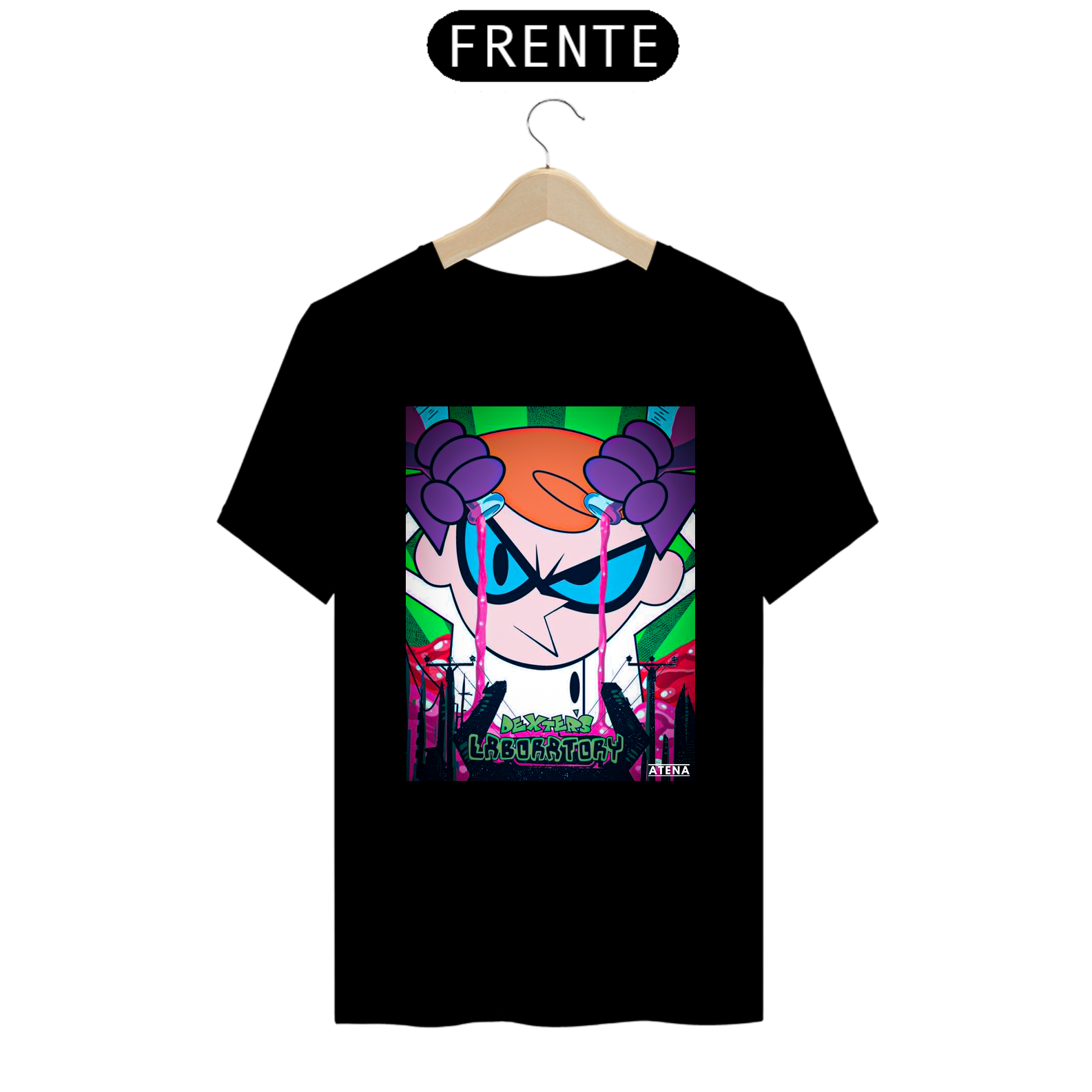 Camiseta Prime Masculina Dexter Lab - Atena™