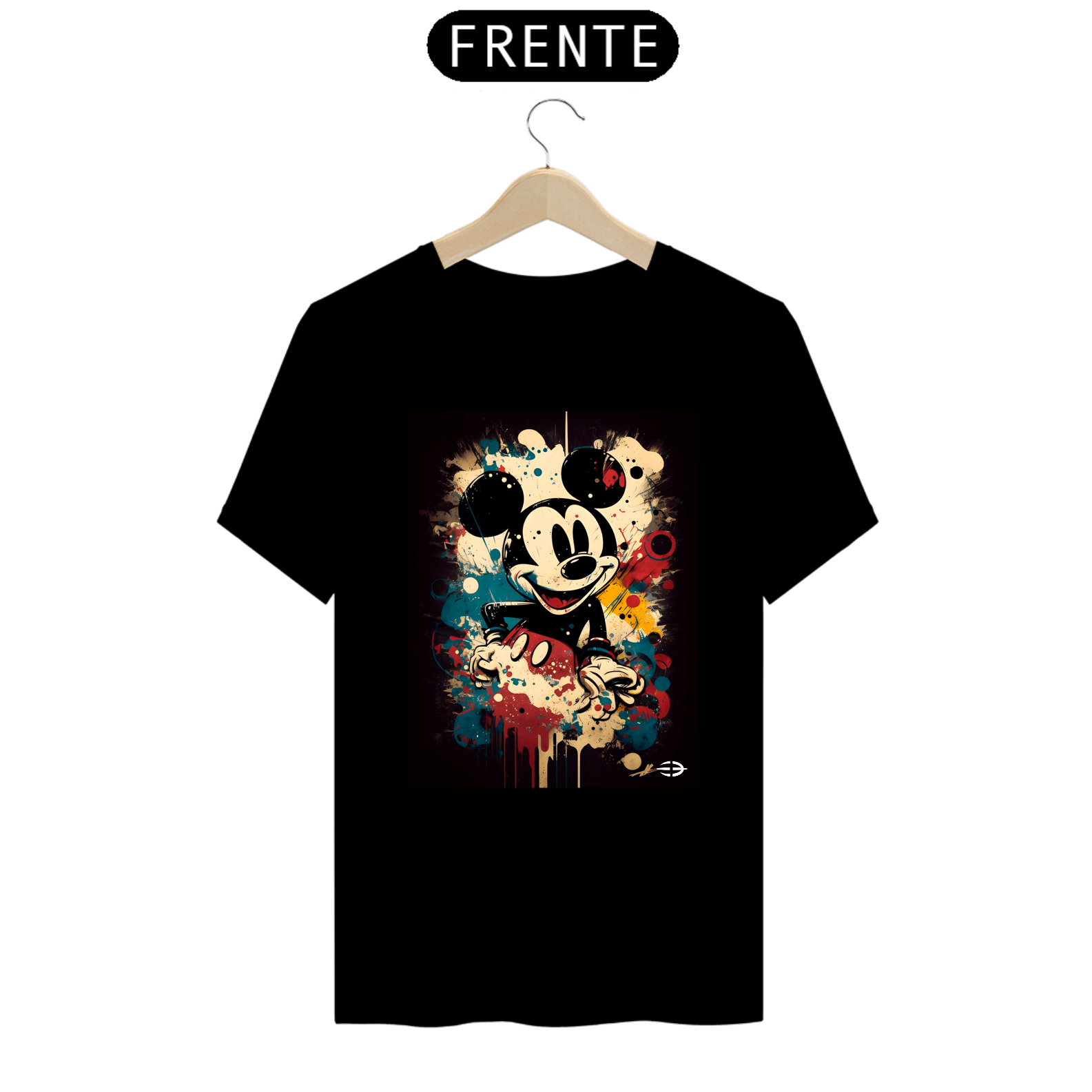 Camiseta Prime Unissex Colorful Mickey - Atena™