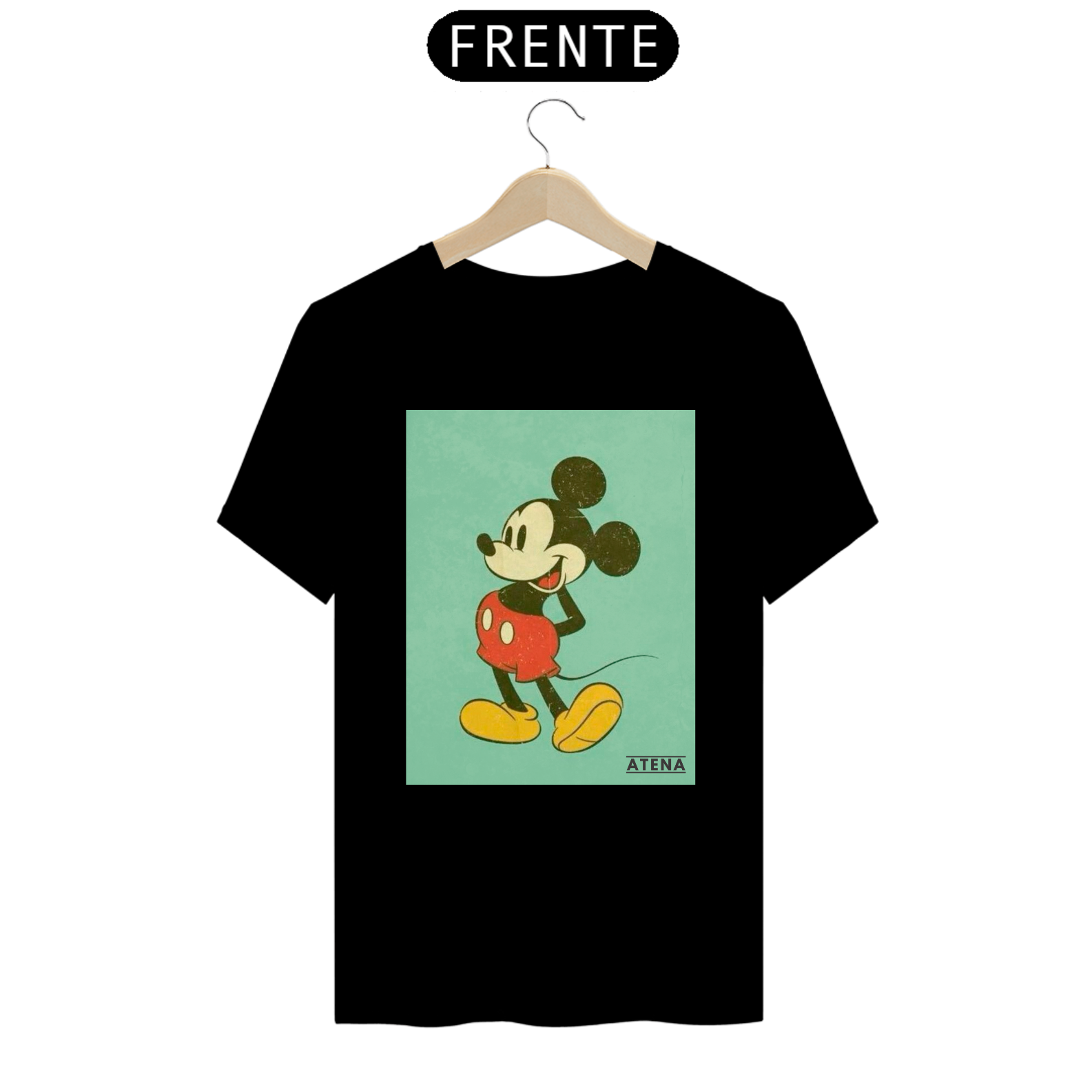 Camiseta Prime Unissex Old Mickey - Atena™