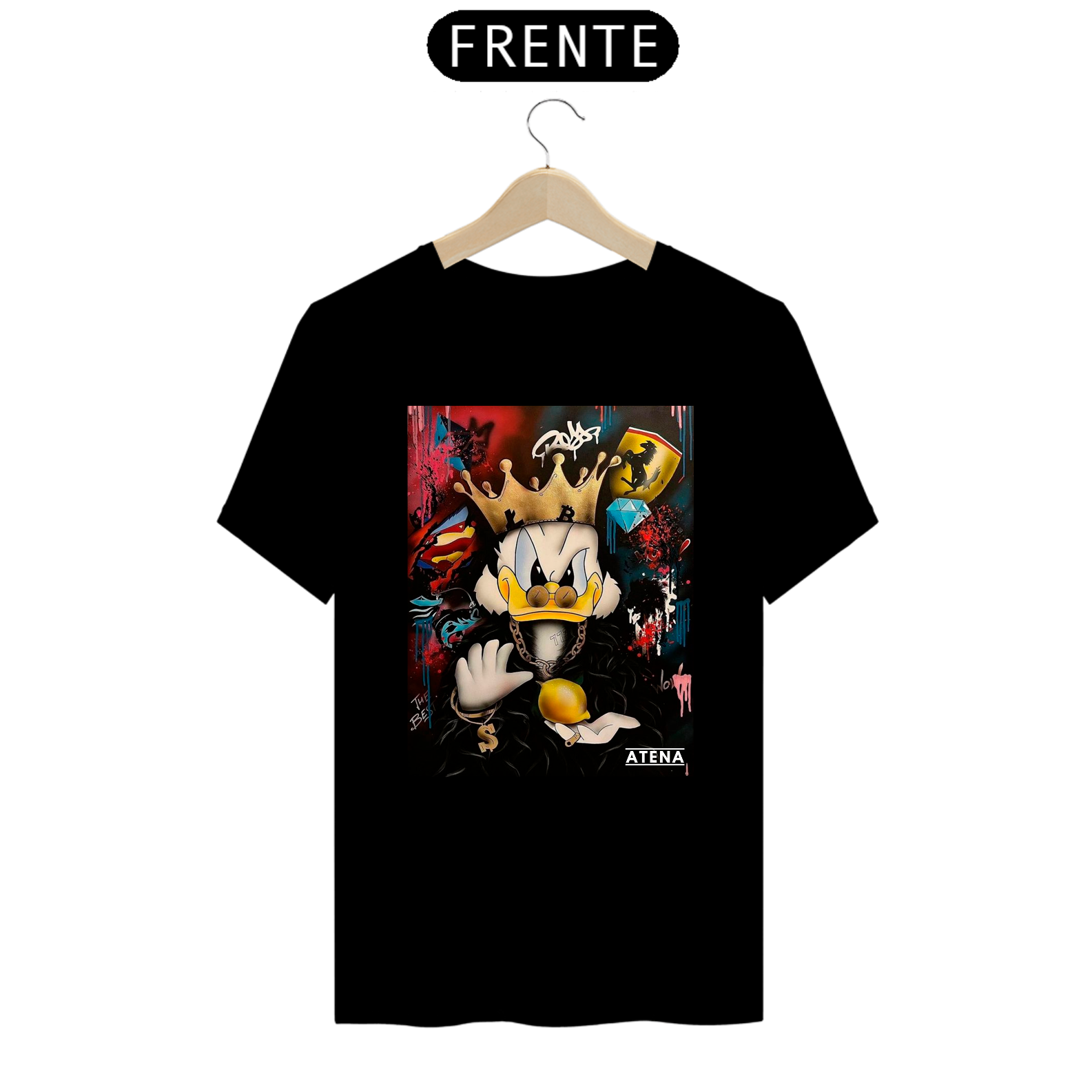 Camiseta Prime Masculina Tio Patinhas - Atena™