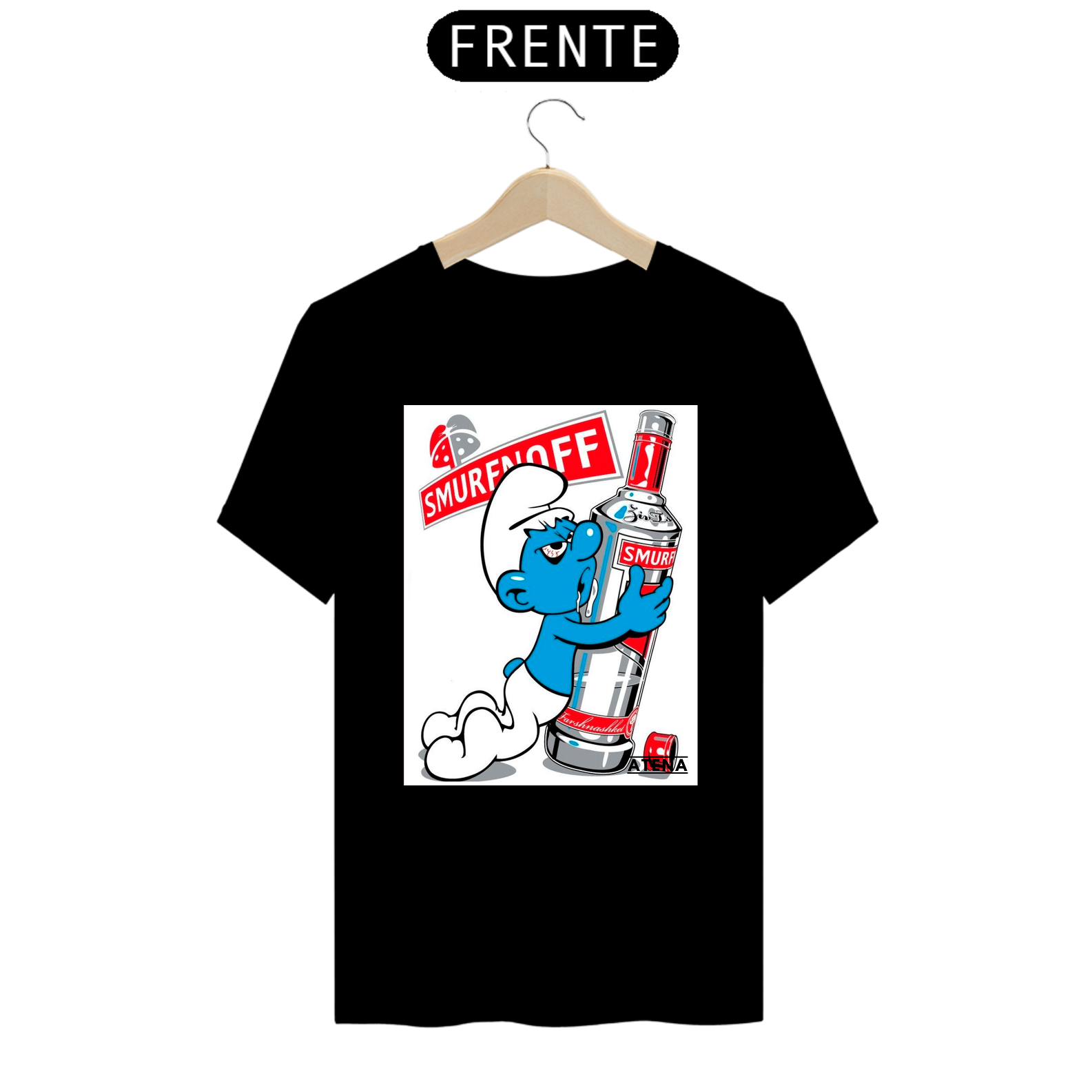 Camiseta Prime Masculina Smurnoff - Atena™