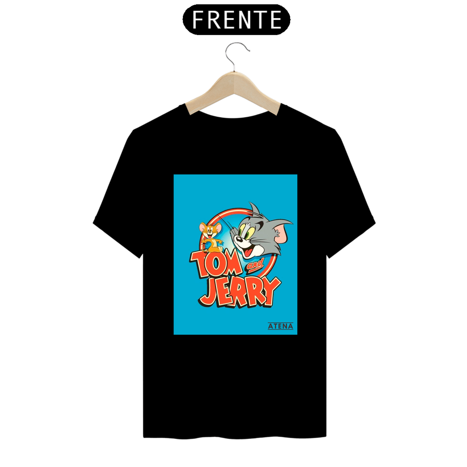Camiseta Prime Unissex Tom e Jerry - Atena™