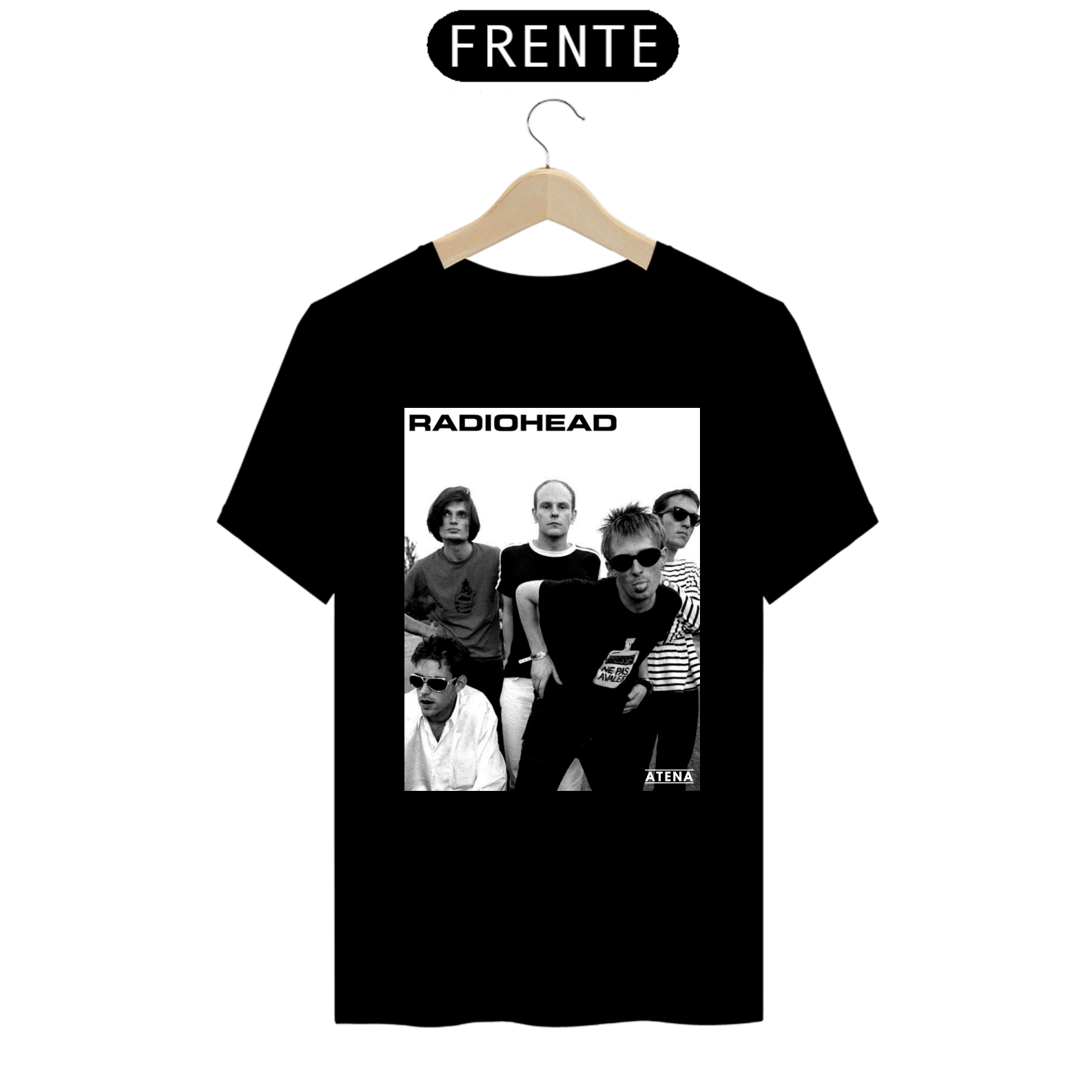 Camiseta Masculina RadioHead - Atena™