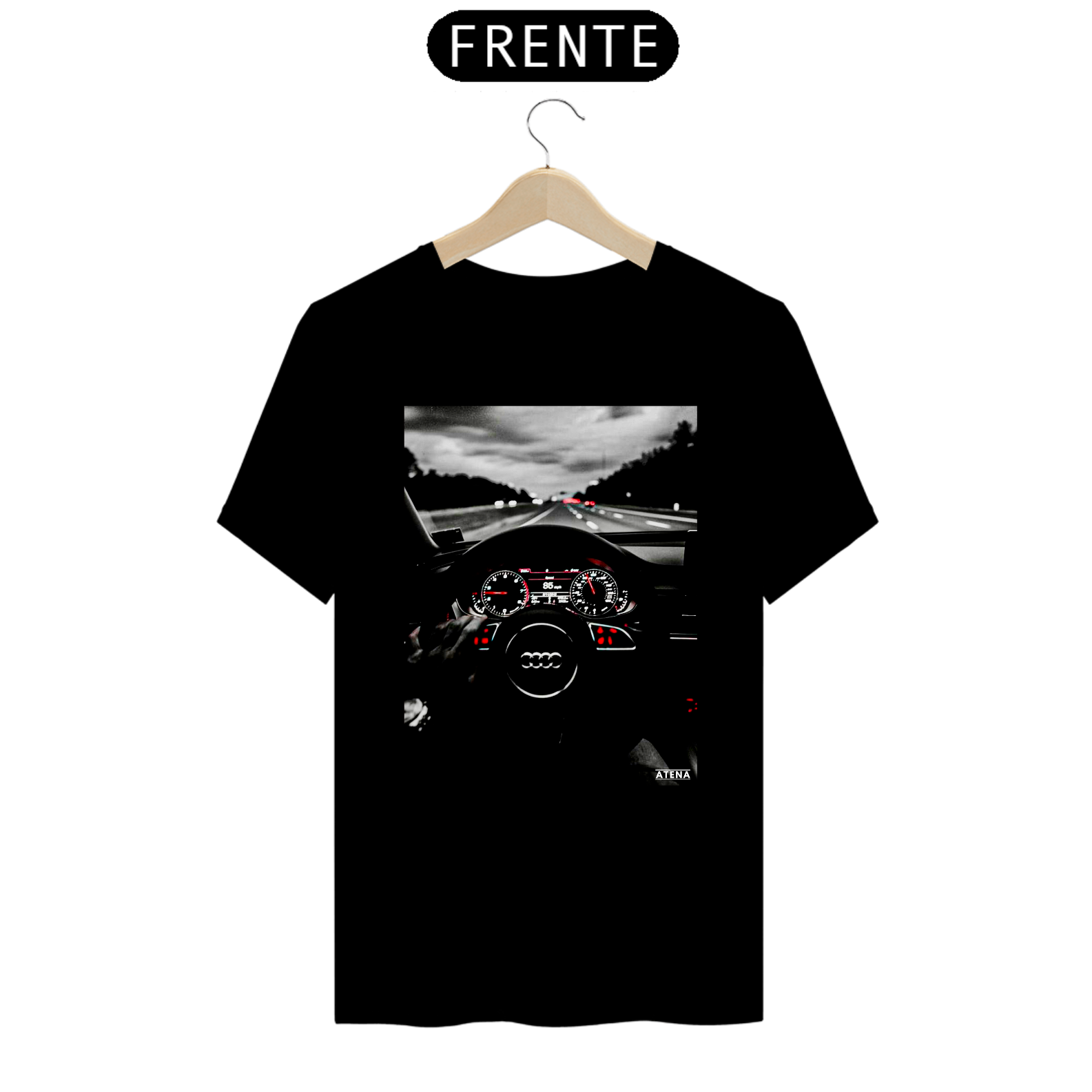 Camiseta Premium Masculina Audi - Atena™
