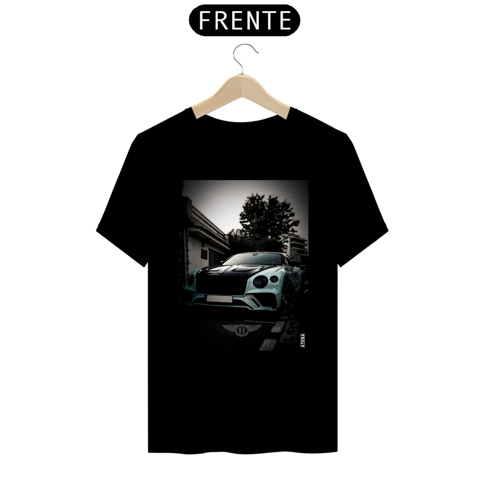 Camiseta Premium Masculina Bentley Continental GT Mansory - Atena™