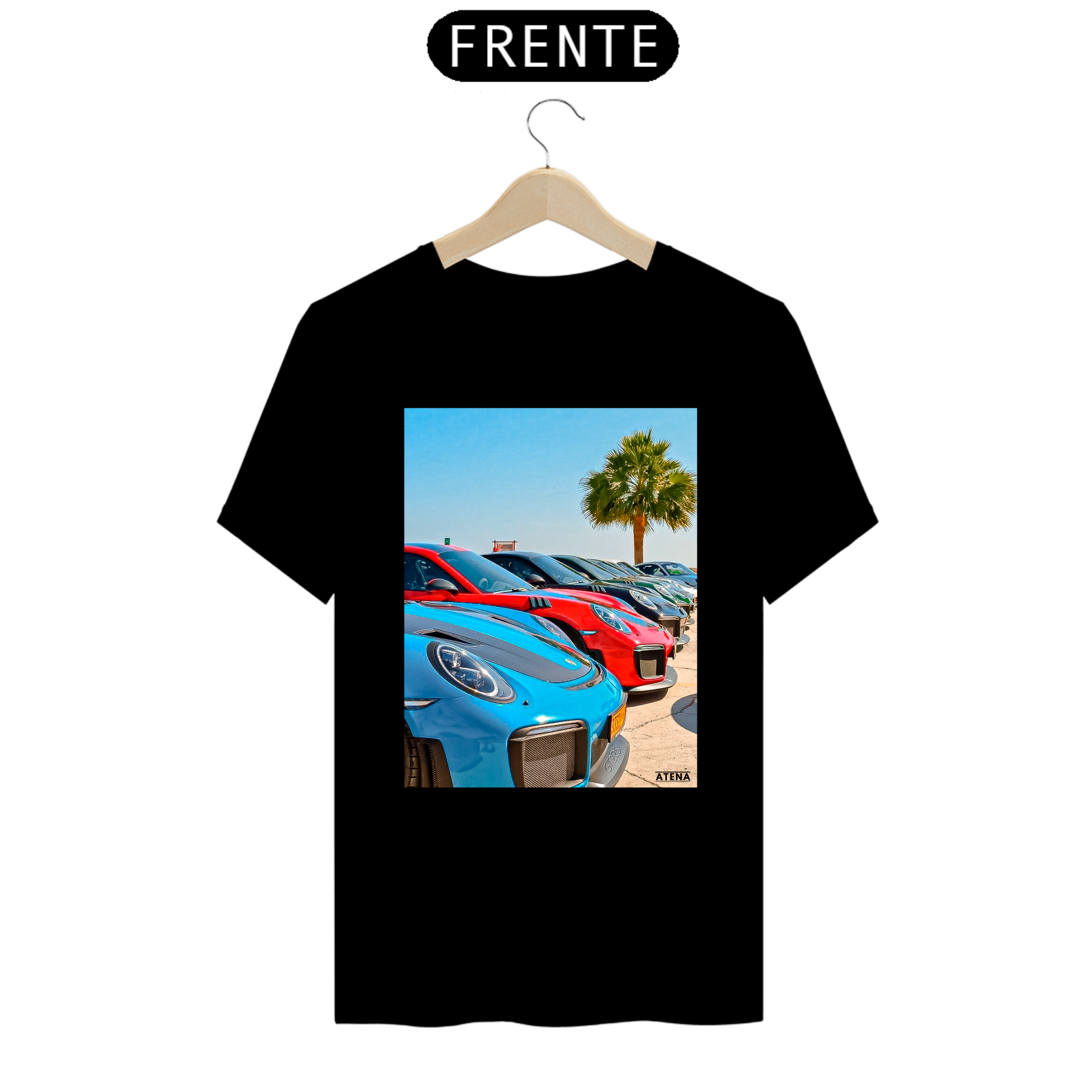Camiseta Premium Masculina Porsche 911GT3 - Atena™