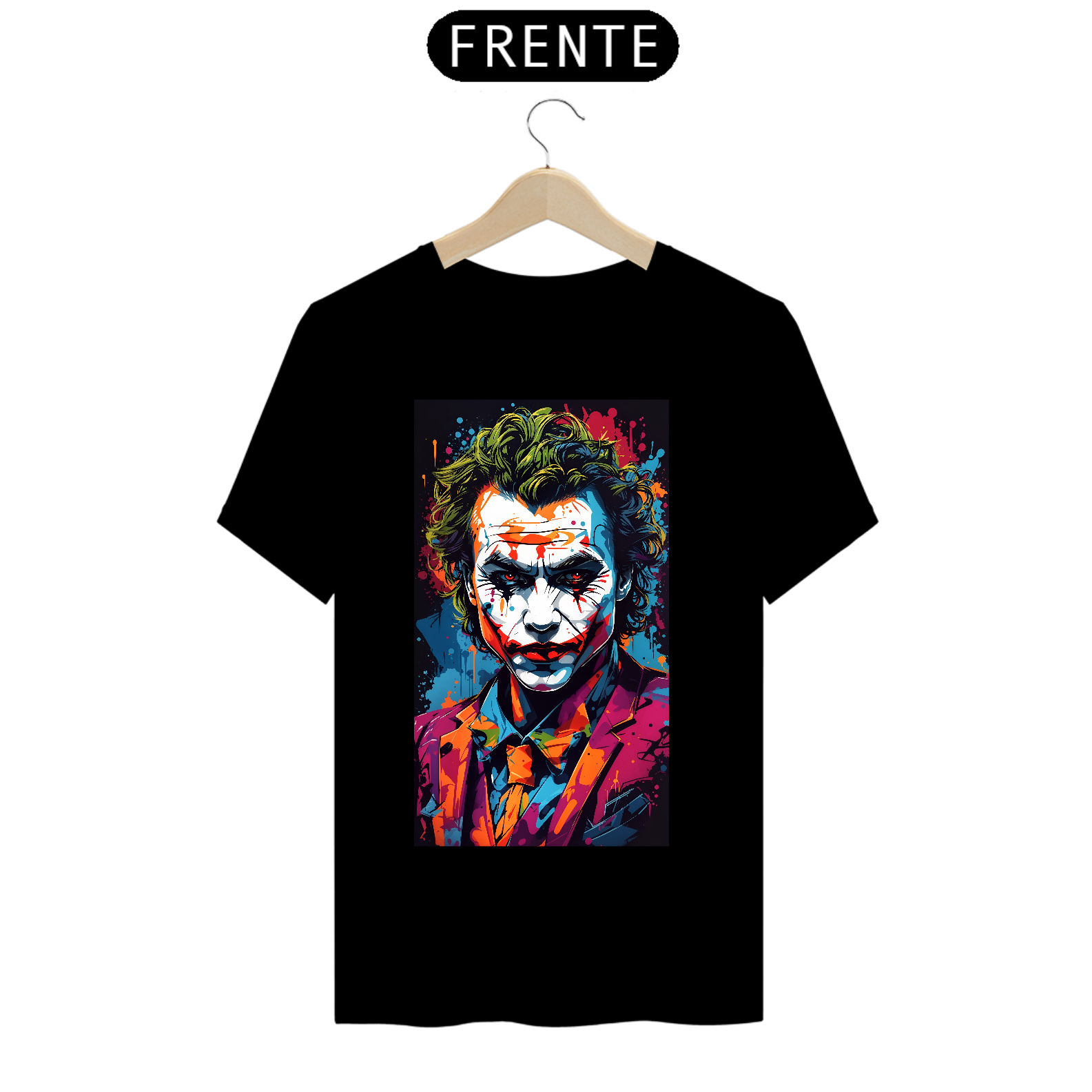 Camiseta Joker Colorido