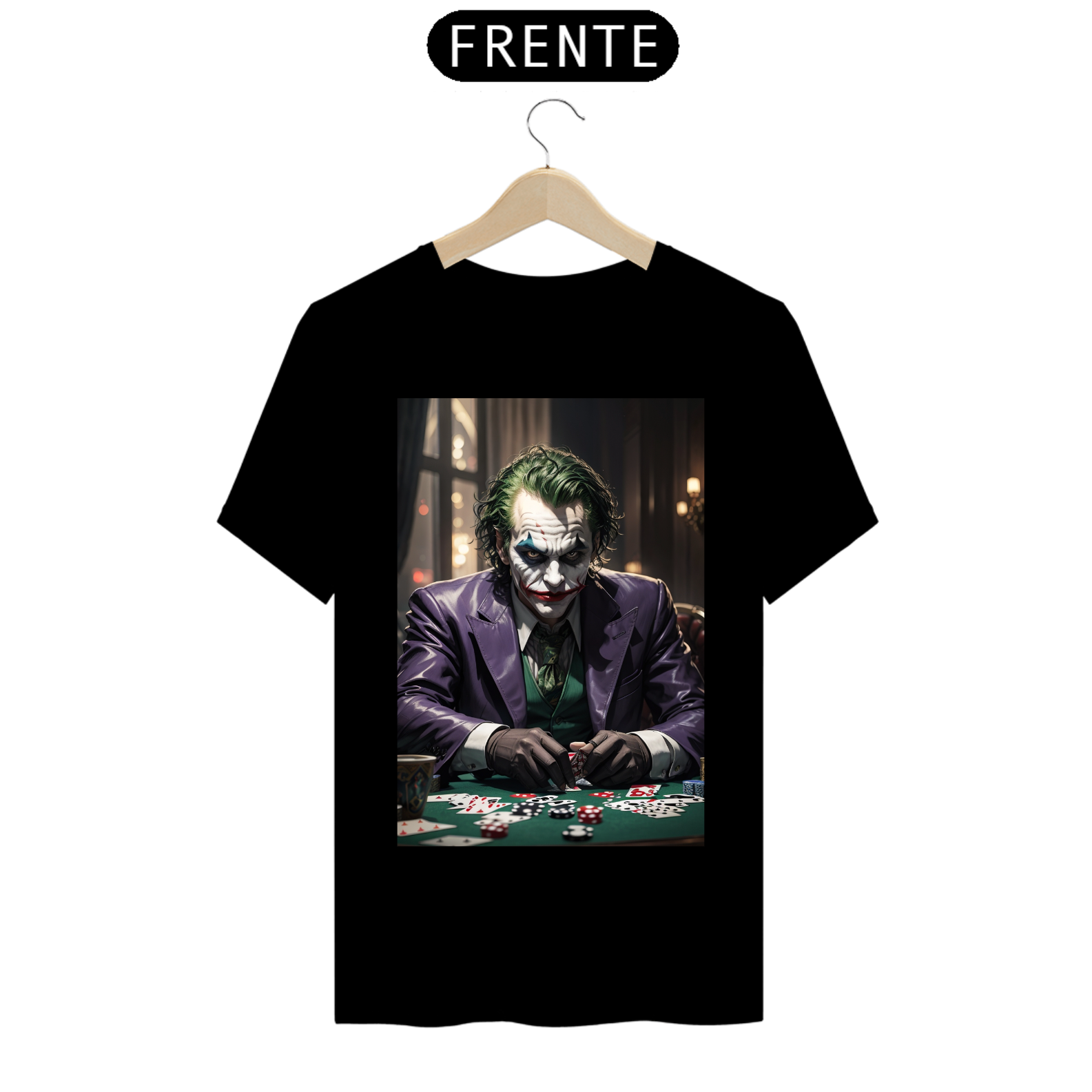 Camiseta Joker Baralho