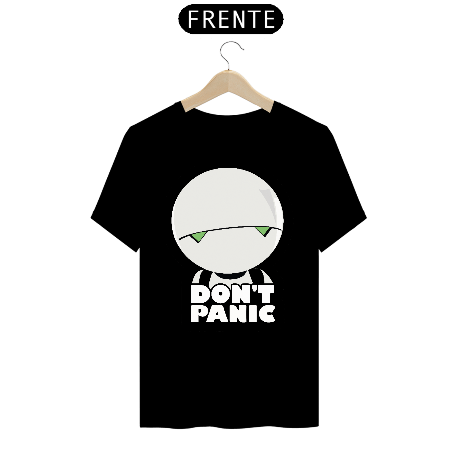 Camiseta Don't Panic Marvin