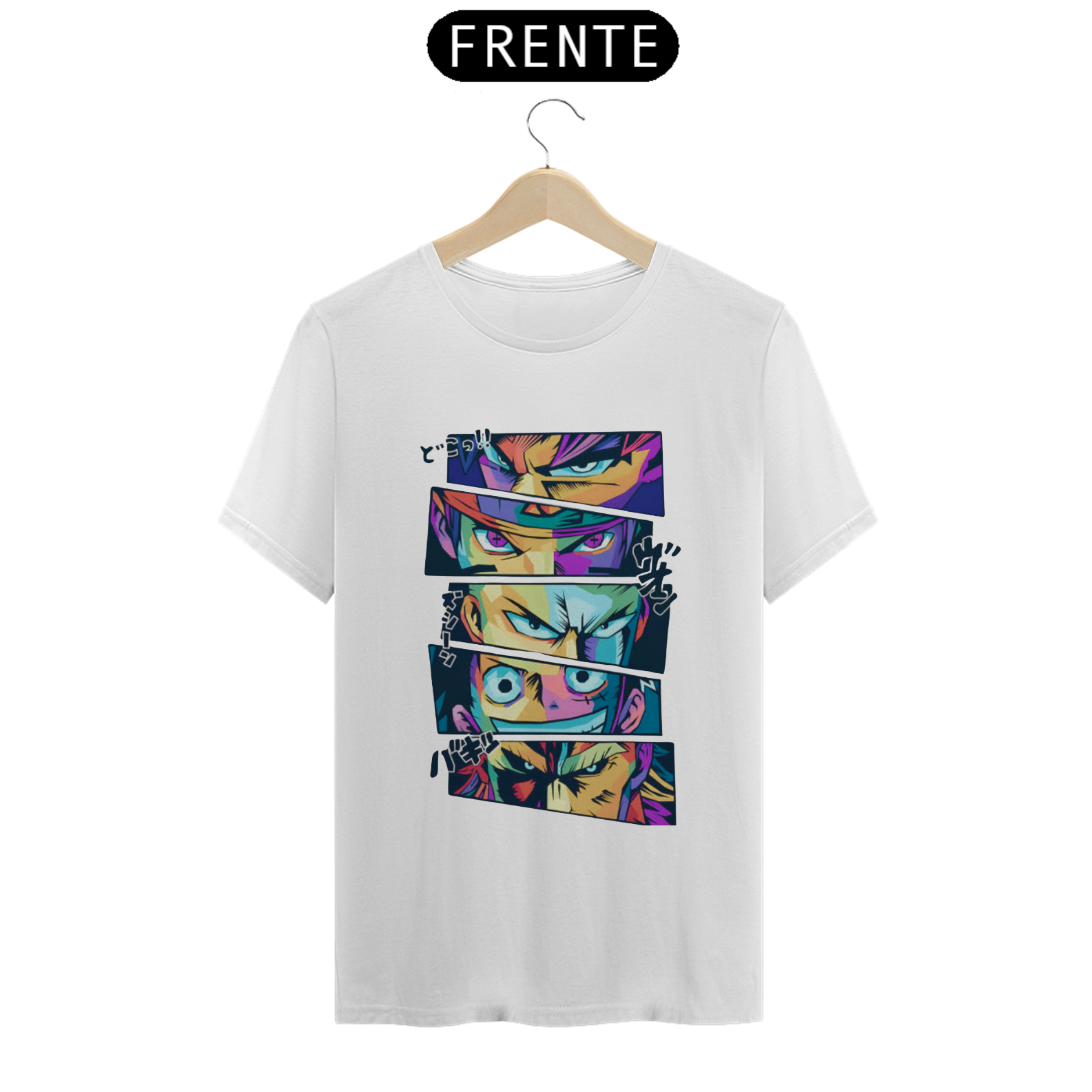 Camiseta Anime colab