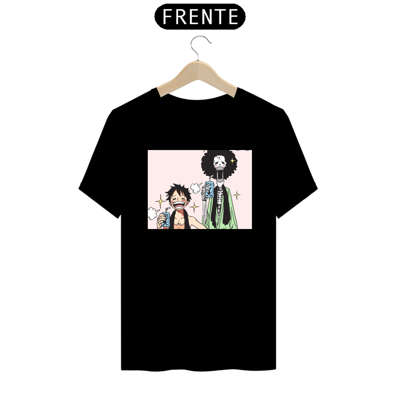 Nome do produto: Camisa Luffy e Brook