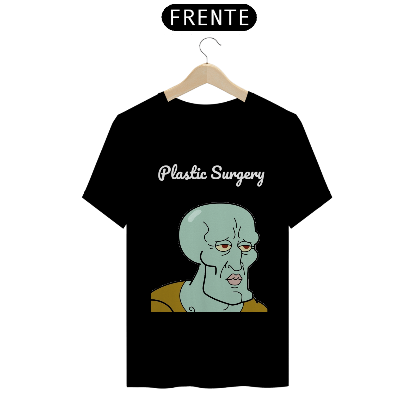 Camiseta Cirurgia Plástica (Letra Branca)