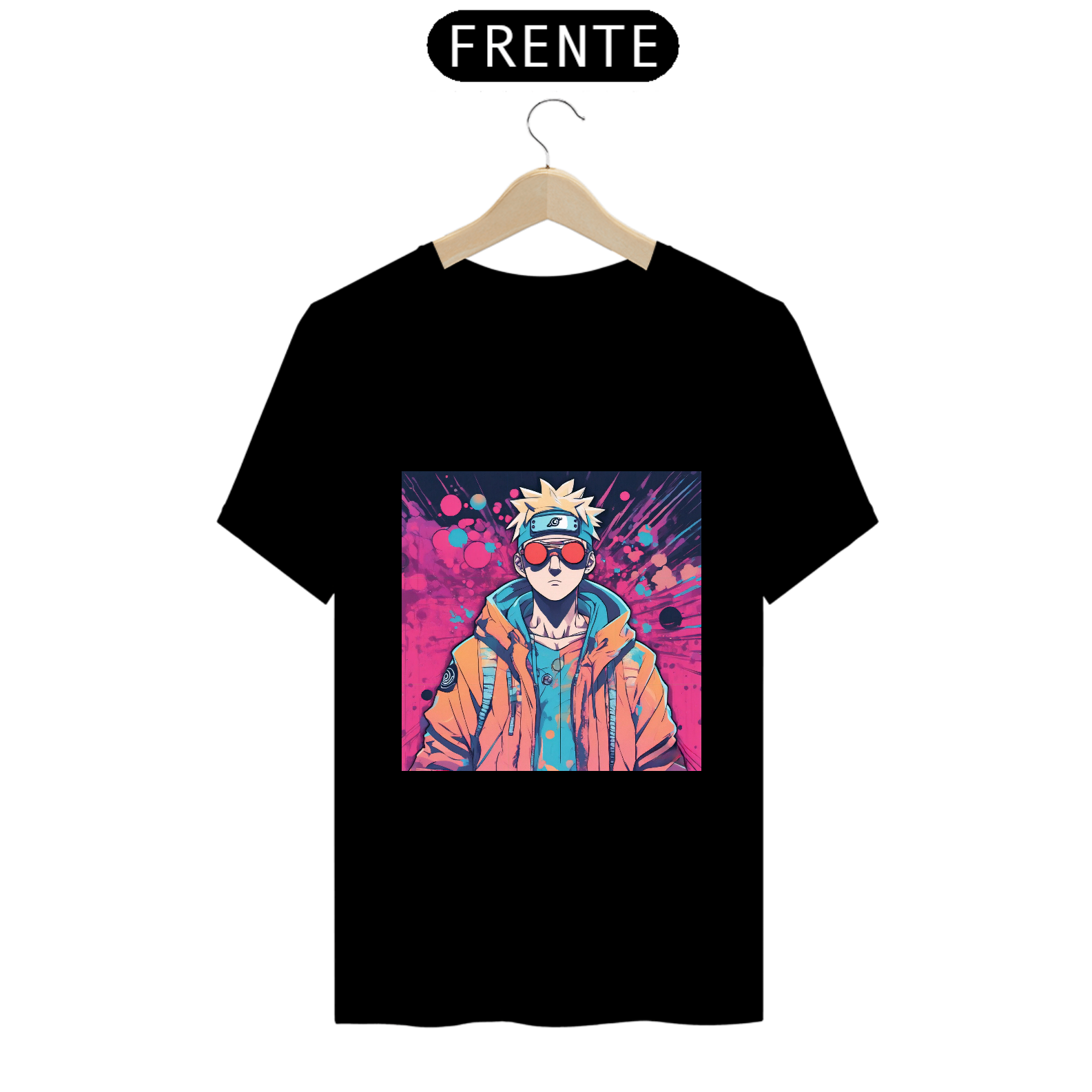 Camiseta Naruto Colors Masculina