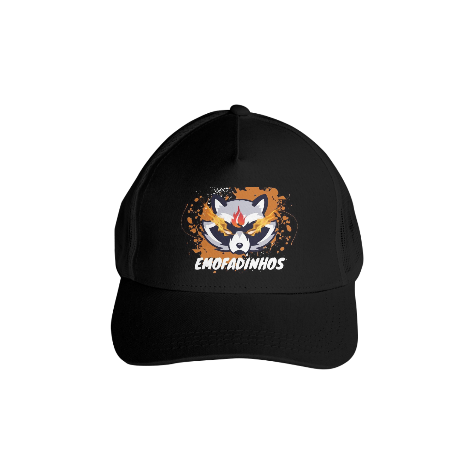 Boné emofadinhos trucker de tela