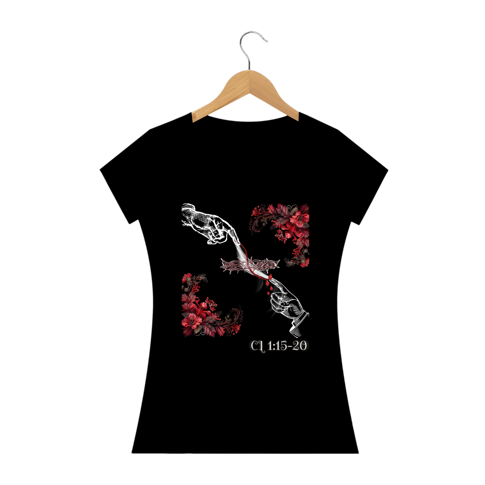 Camiseta Feminina Colossenses e suas linhas de amor